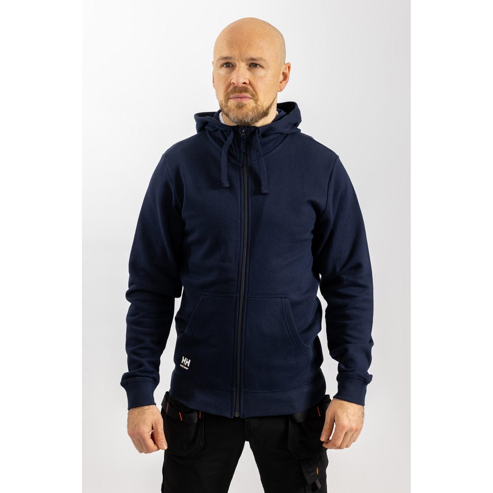 Helly Hansen Workwear Manchester Zip Hoodie - Navy