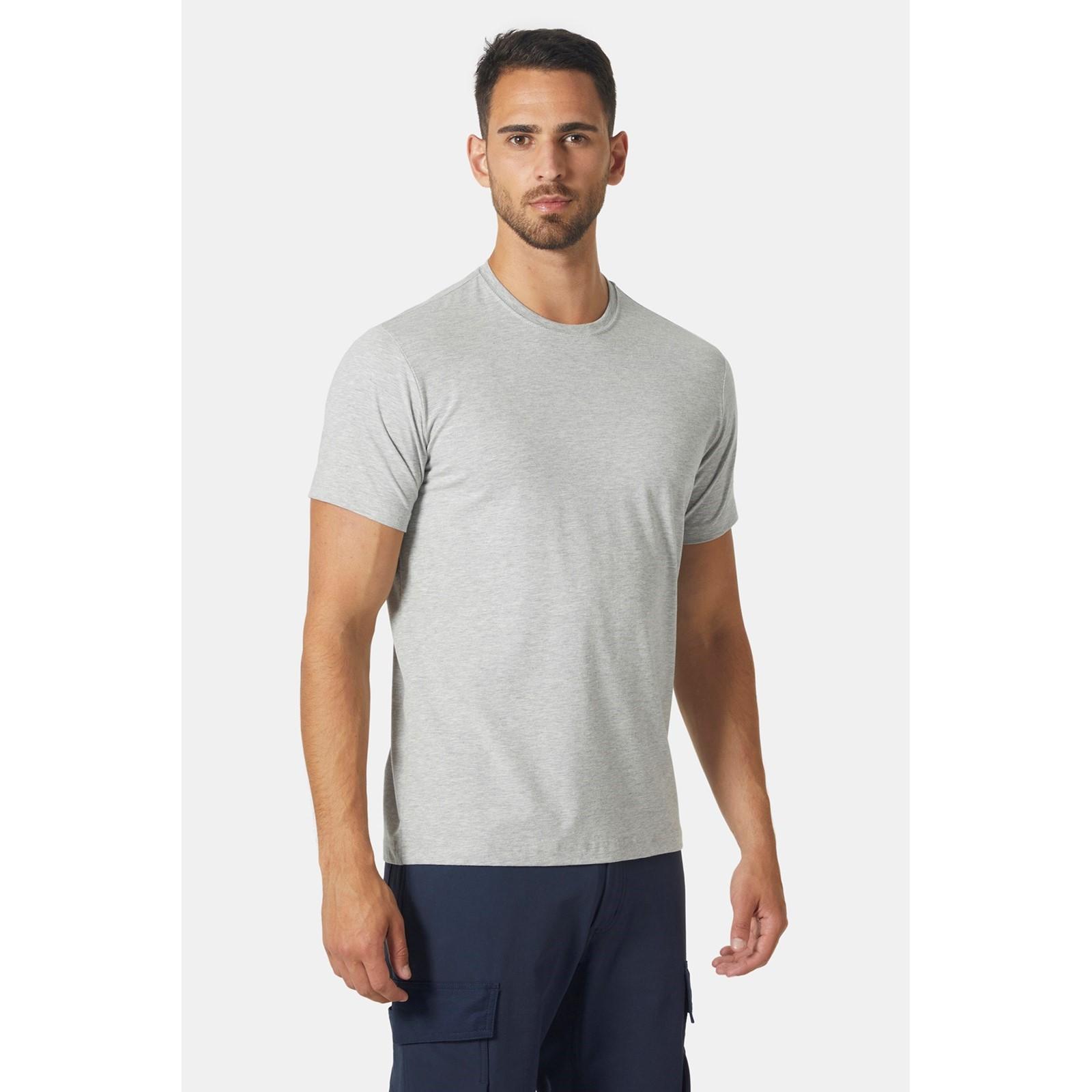 Helly Hansen Workwear Kensington T-Shirt - Grey Melange in Grey Melange
