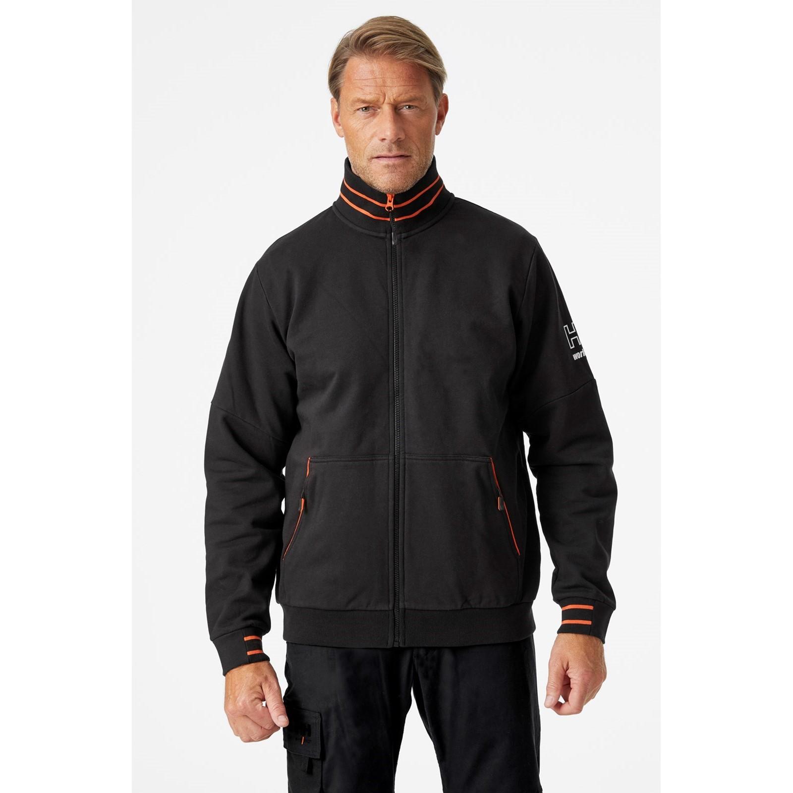 Helly Hansen Workwear Kensington Zip Sweatshirt - Black in Black