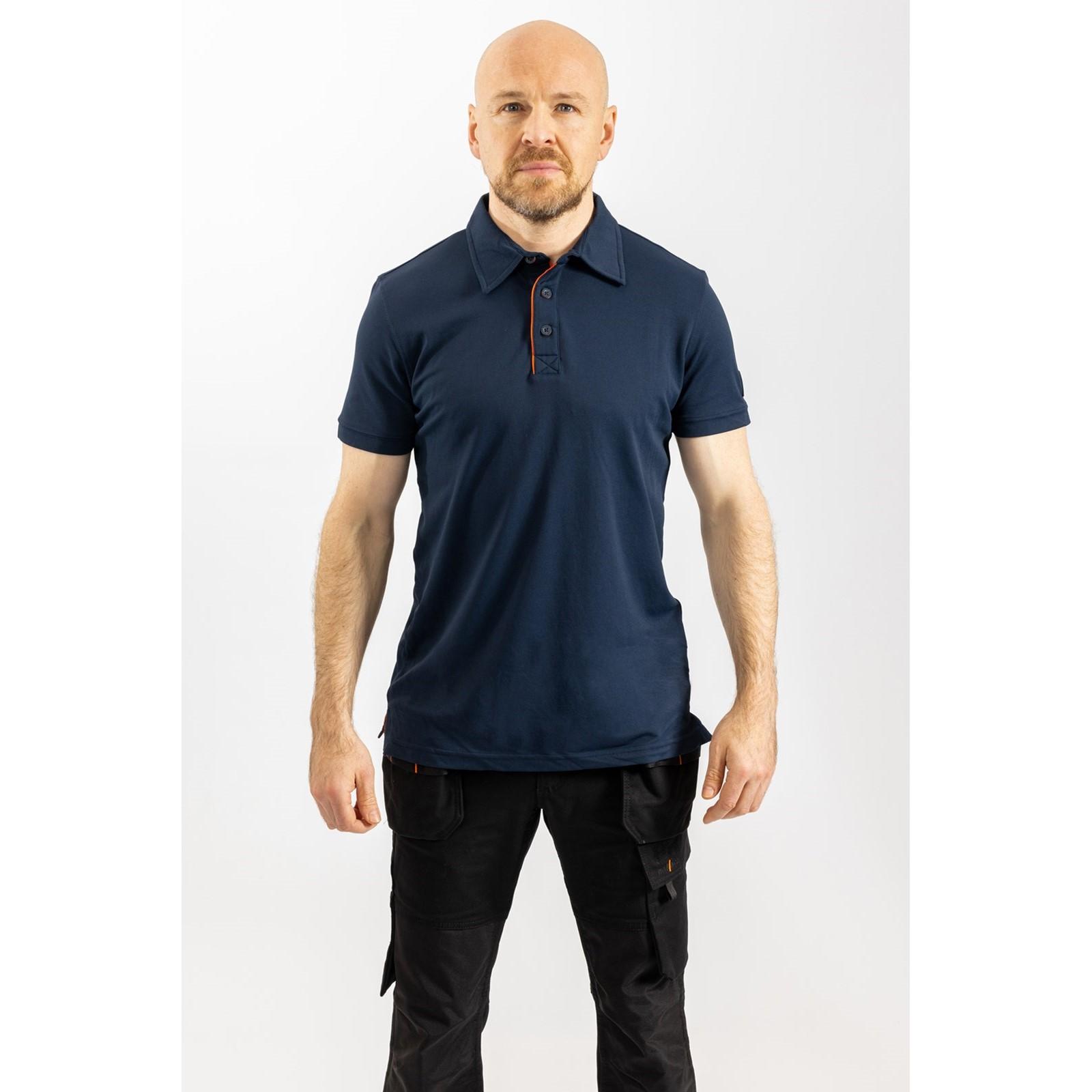 Helly Hansen Workwear Kensington Tech Polo - Navy in Navy