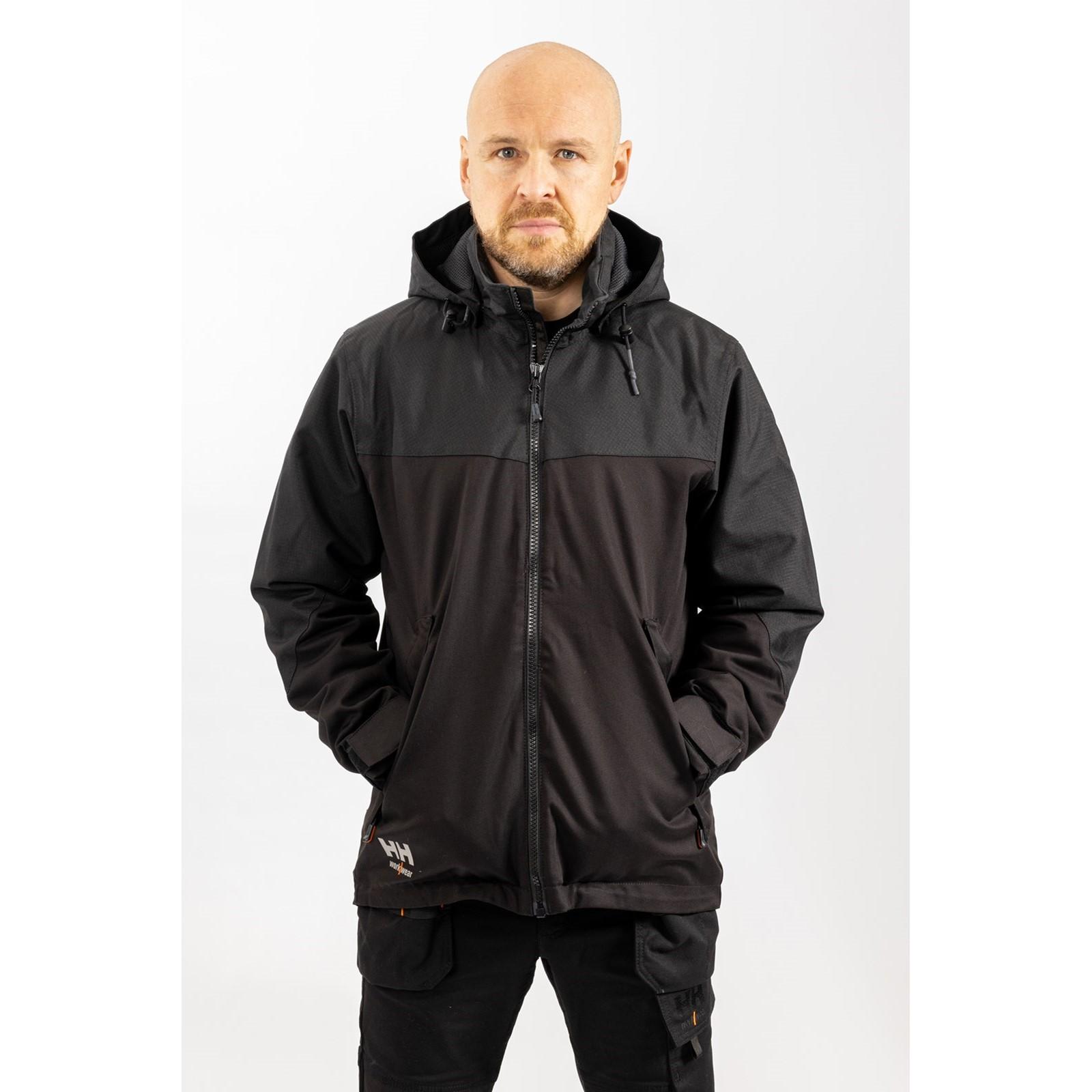 Helly Hansen Workwear Oxford Winter Jacket - Black in Black
