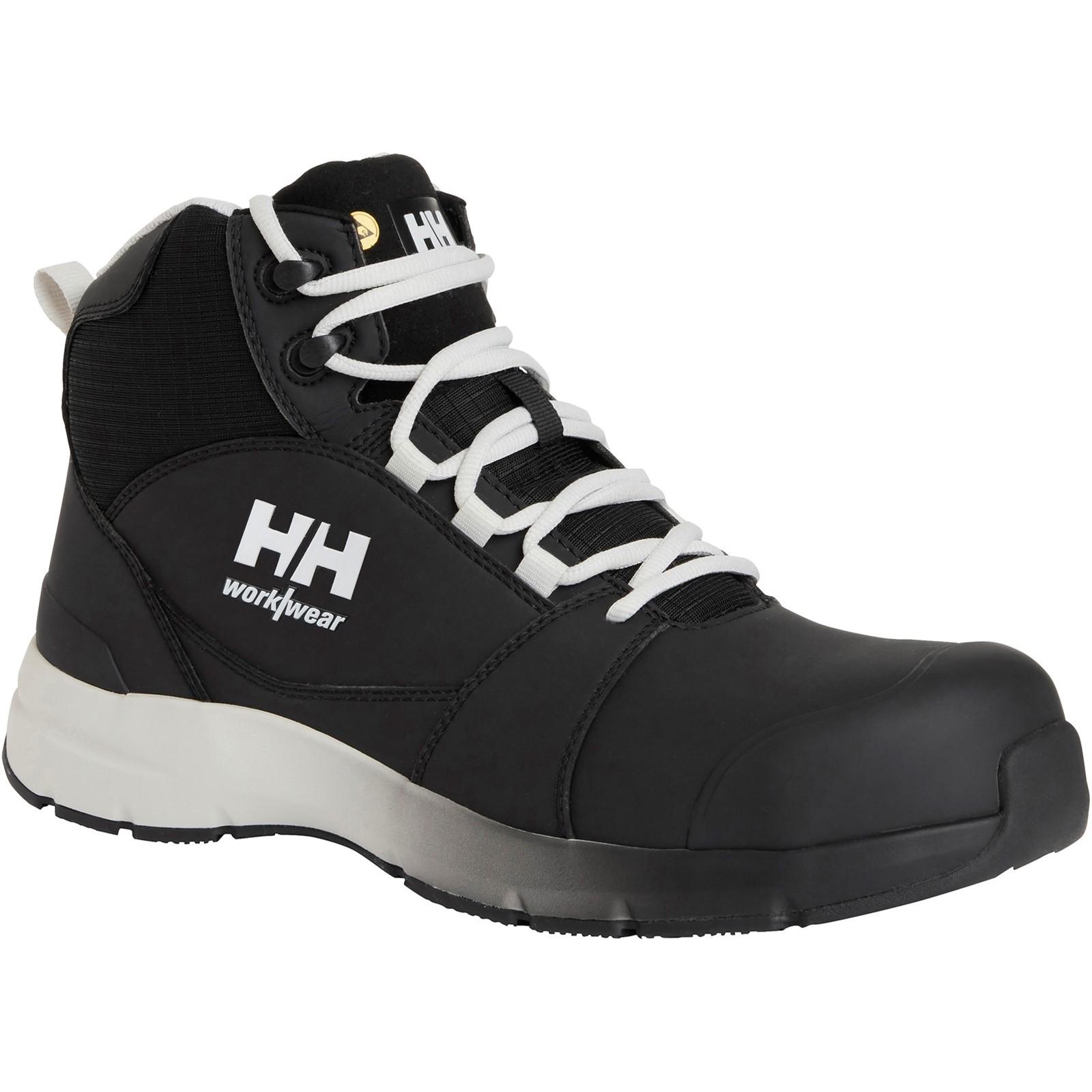 Helly Hansen Workwear Mancheserer MXR MID S3S Safety Boot - Black/Grey in Black/Grey