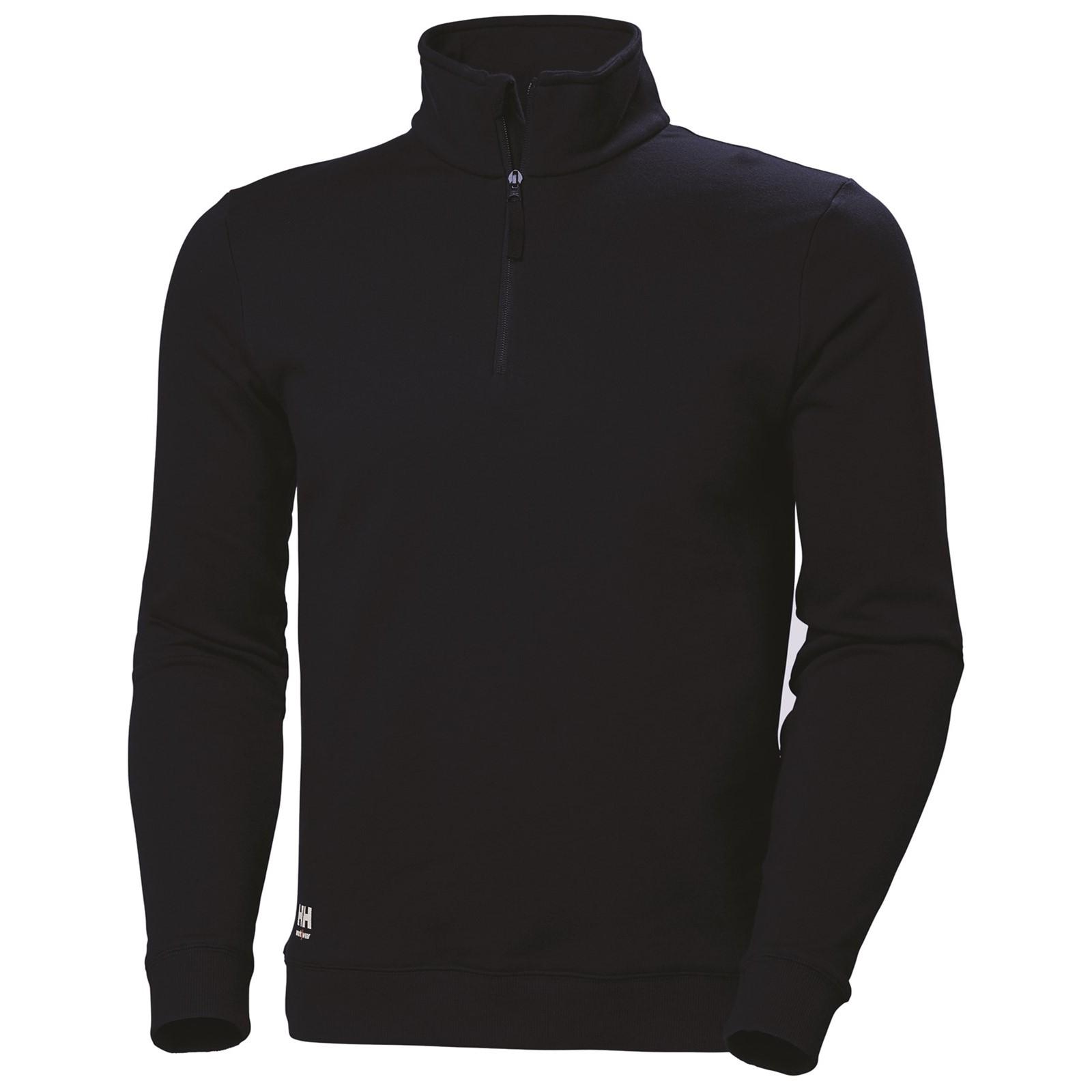 Helly Hansen Workwear Classic Half Zip Sweatshirt - Navy