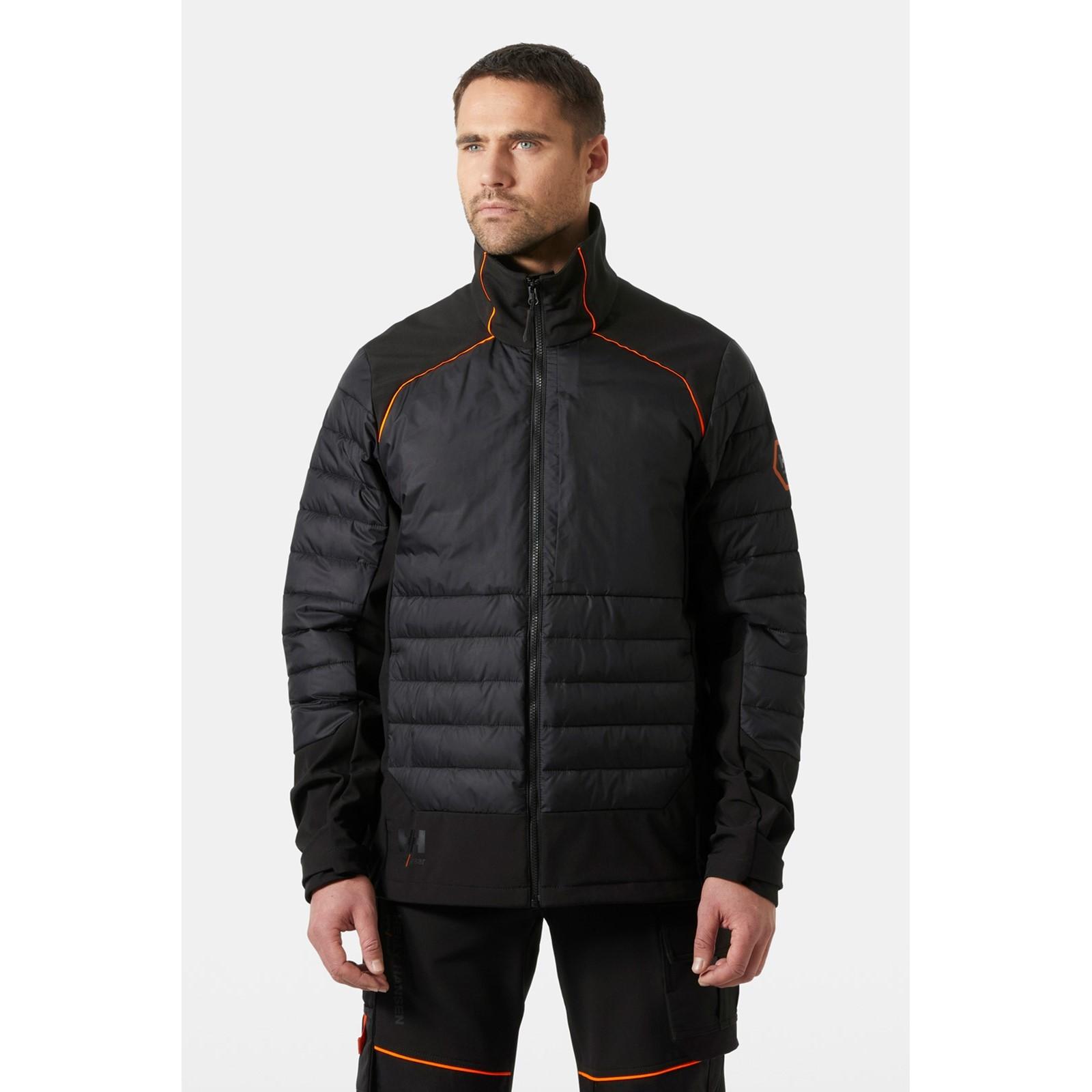 Helly Hansen Workwear Chelsea Evolution 2.0 Insulated Softshell Jacket - Black in Black
