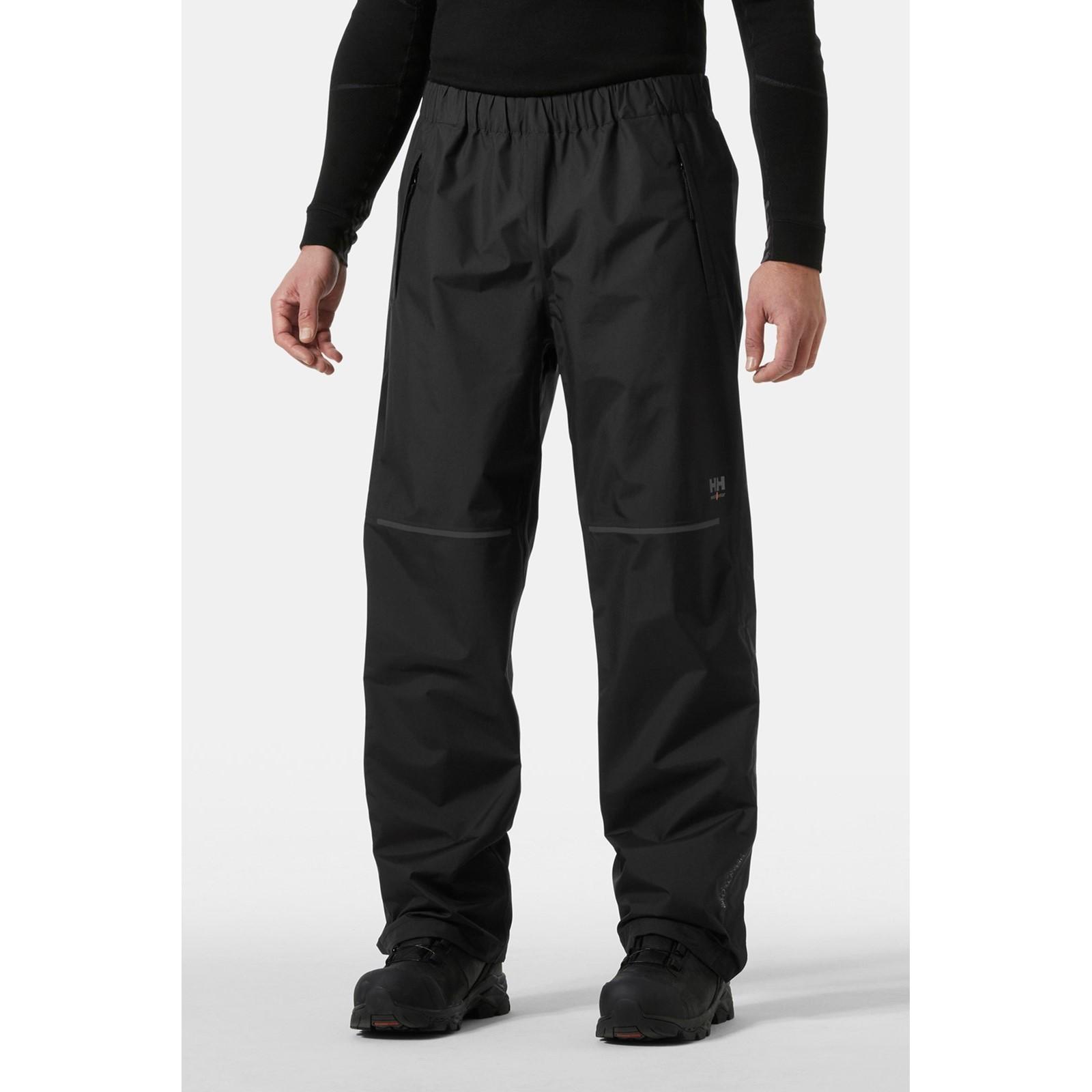 Helly Hansen Workwear Manchester 2.0 Pro Shell Pant - Black in Black