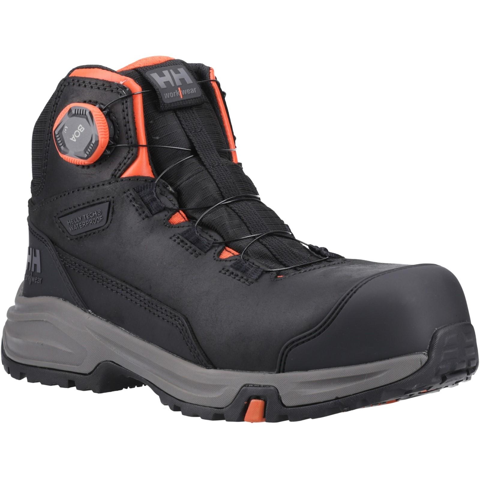 Helly Hansen Workwear Manchester Mid BOA Boots - Black/Grey