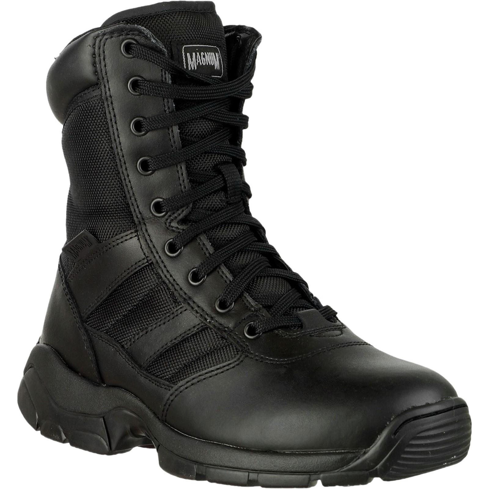 Magnum Panther 8.0 Side-Zip Uniform Boot - Black