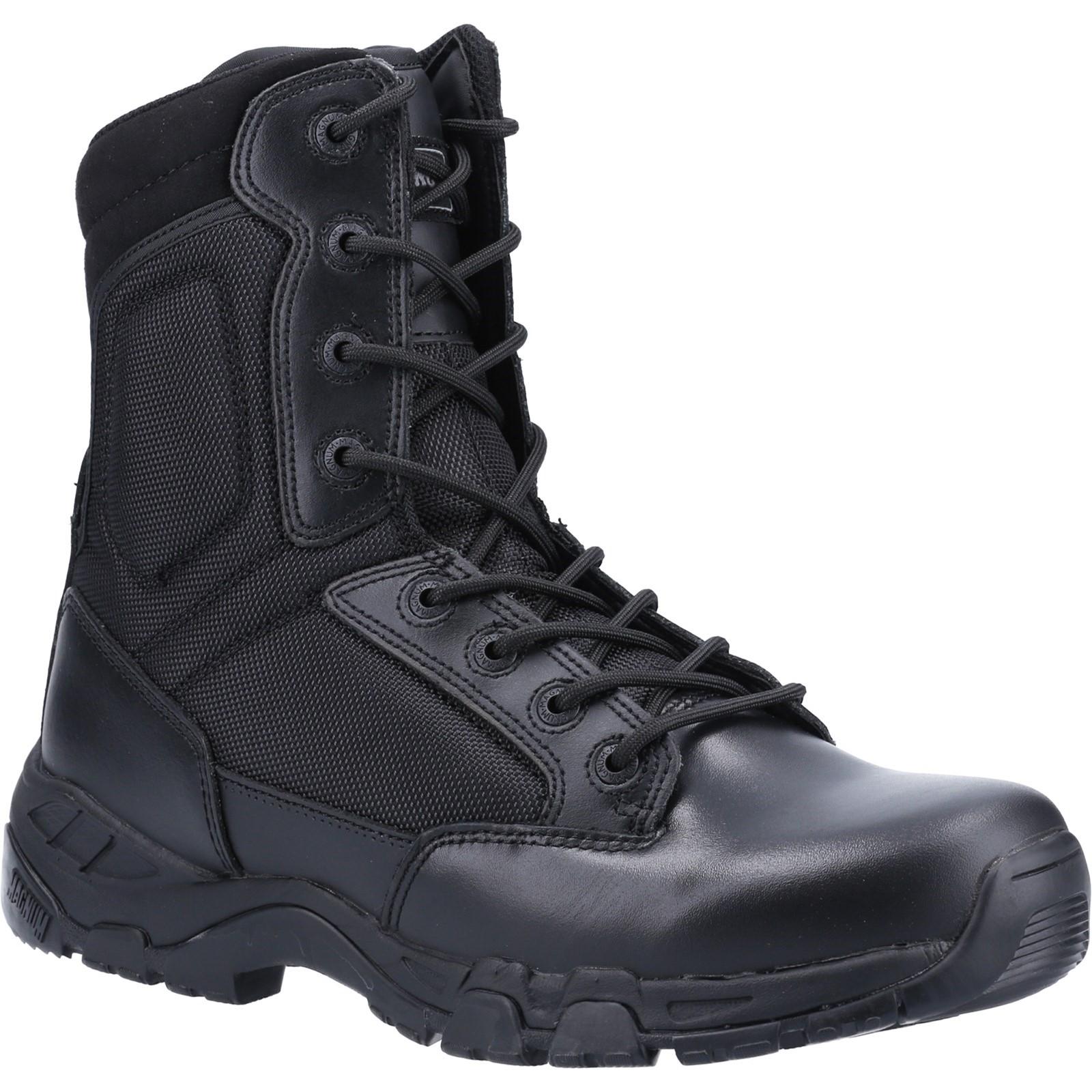 Magnum Viper Pro 8.0 Plus Side-Zip Uniform Boot - Black in Black