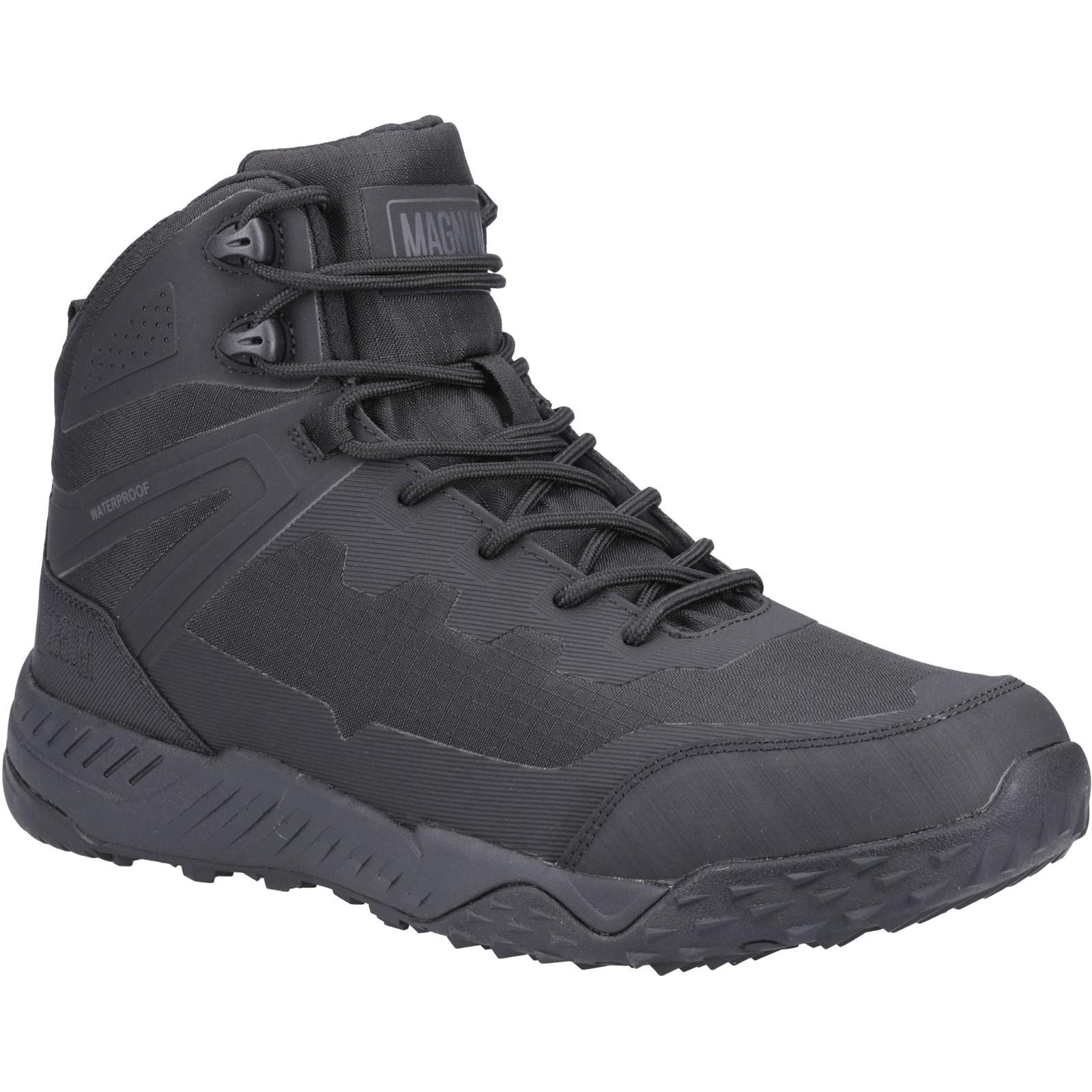 Magnum Ultima 6.0 WP Uniform Boot - Black in Black