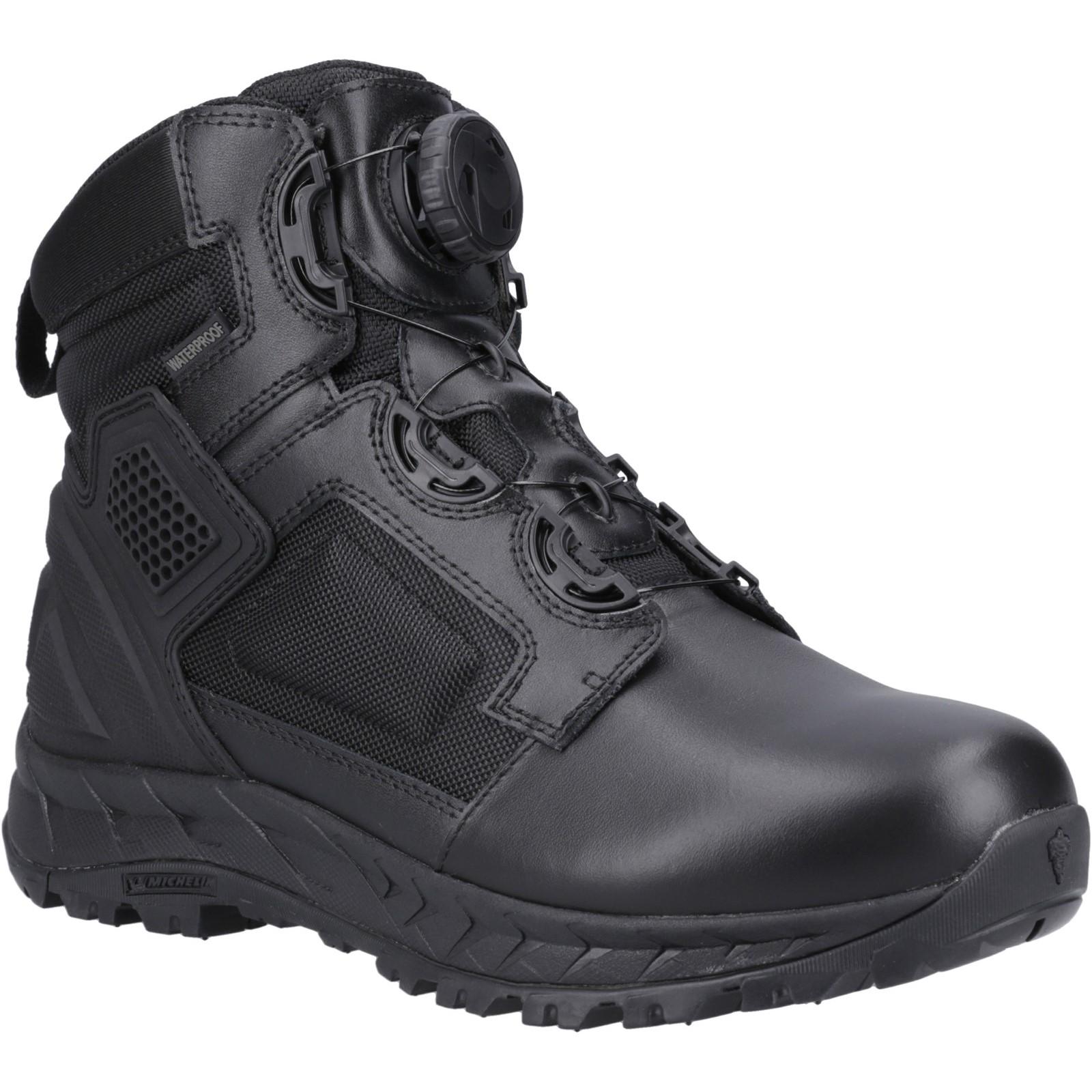 Magnum Spider Exo 6.0 WP M-Loc Occupational Footwear - Black in Black