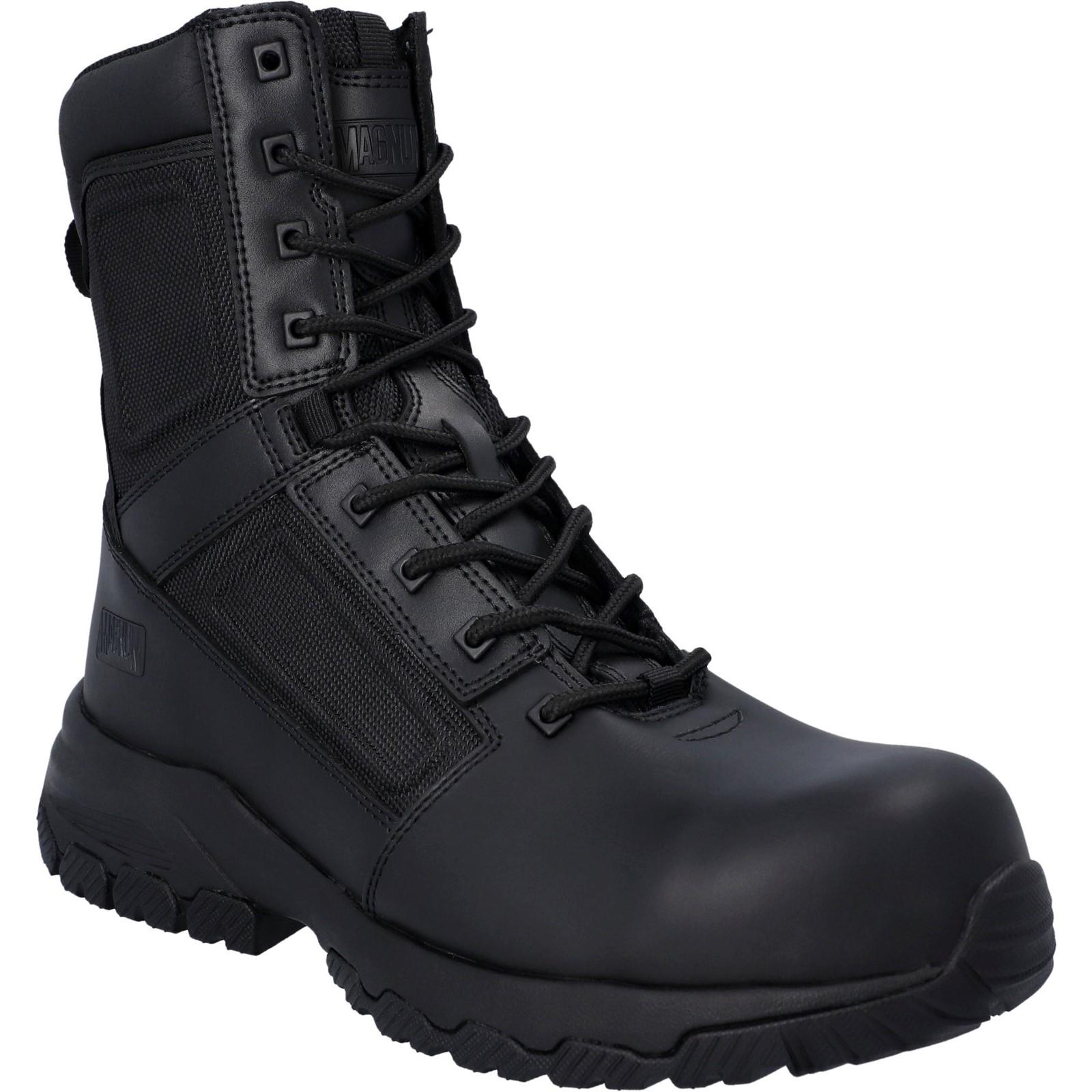 Magnum Vanguard 8.0 CT Safety Boots - Black in Black
