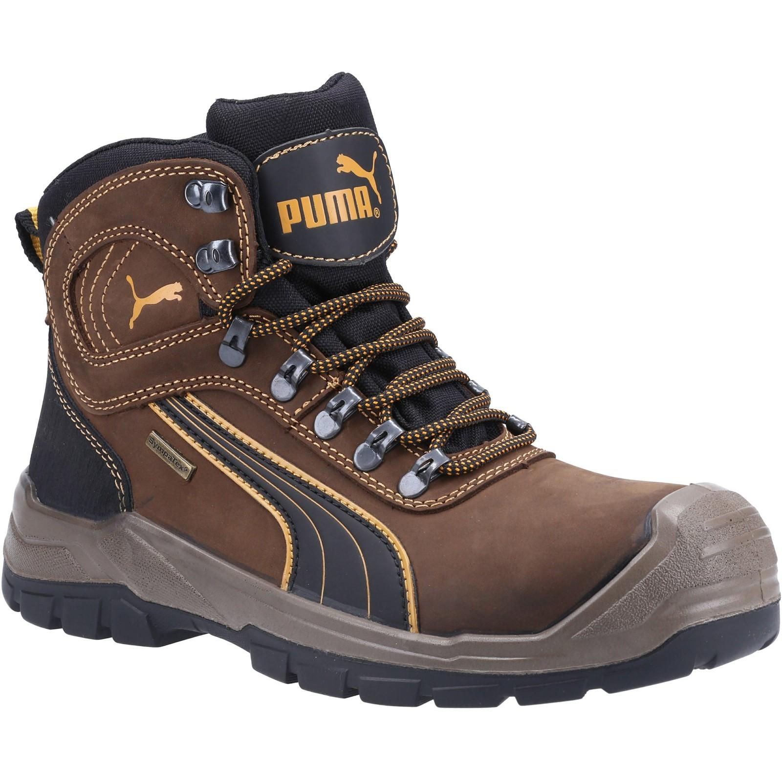Puma Safety Sierra Nevada Mid Safety Boot - Brown in Brown