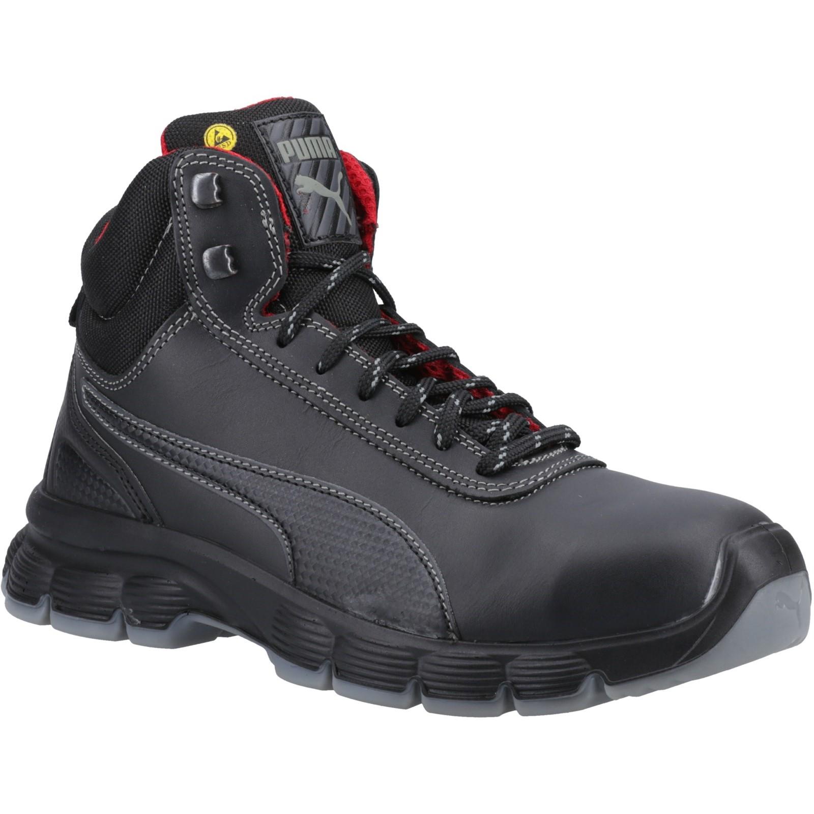 Puma Safety Condor Mid S3 Safety Boot - Black in Black