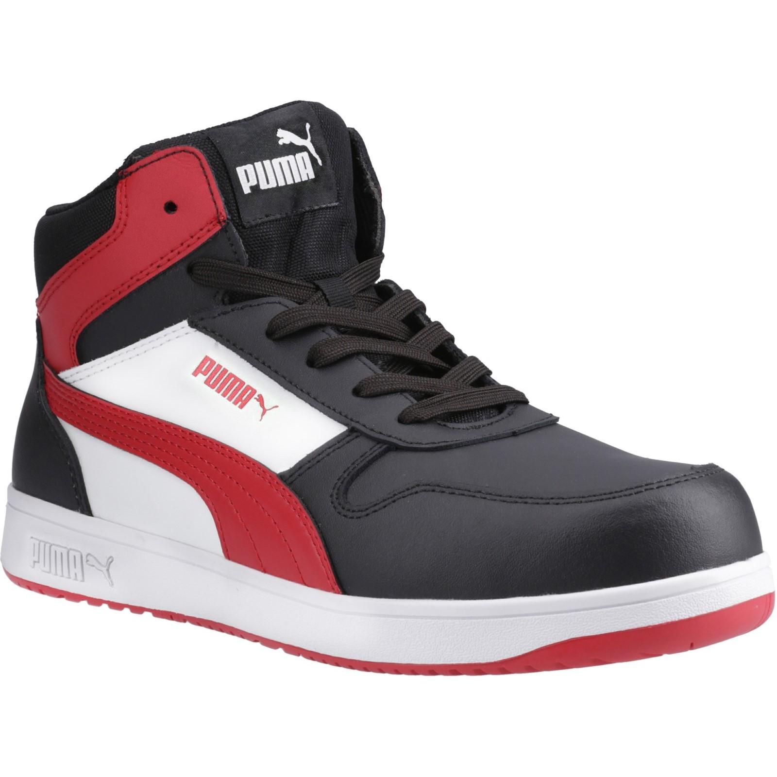 Puma Safety Frontcourt Safety Shoes - Black/Red