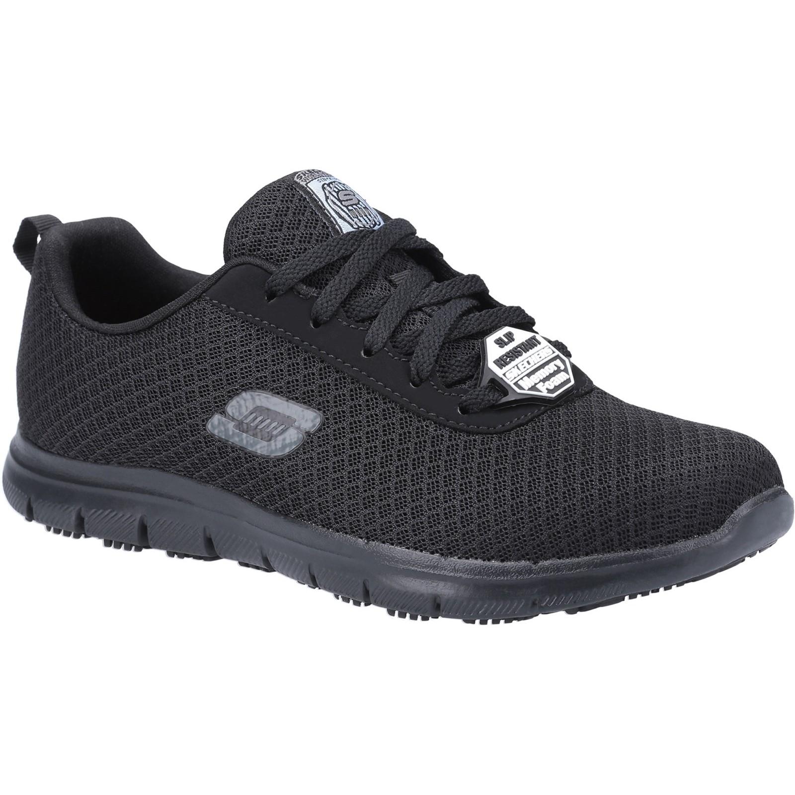 Skechers Workwear Genter - Bronaugh Sr Occupational Shoe - Black