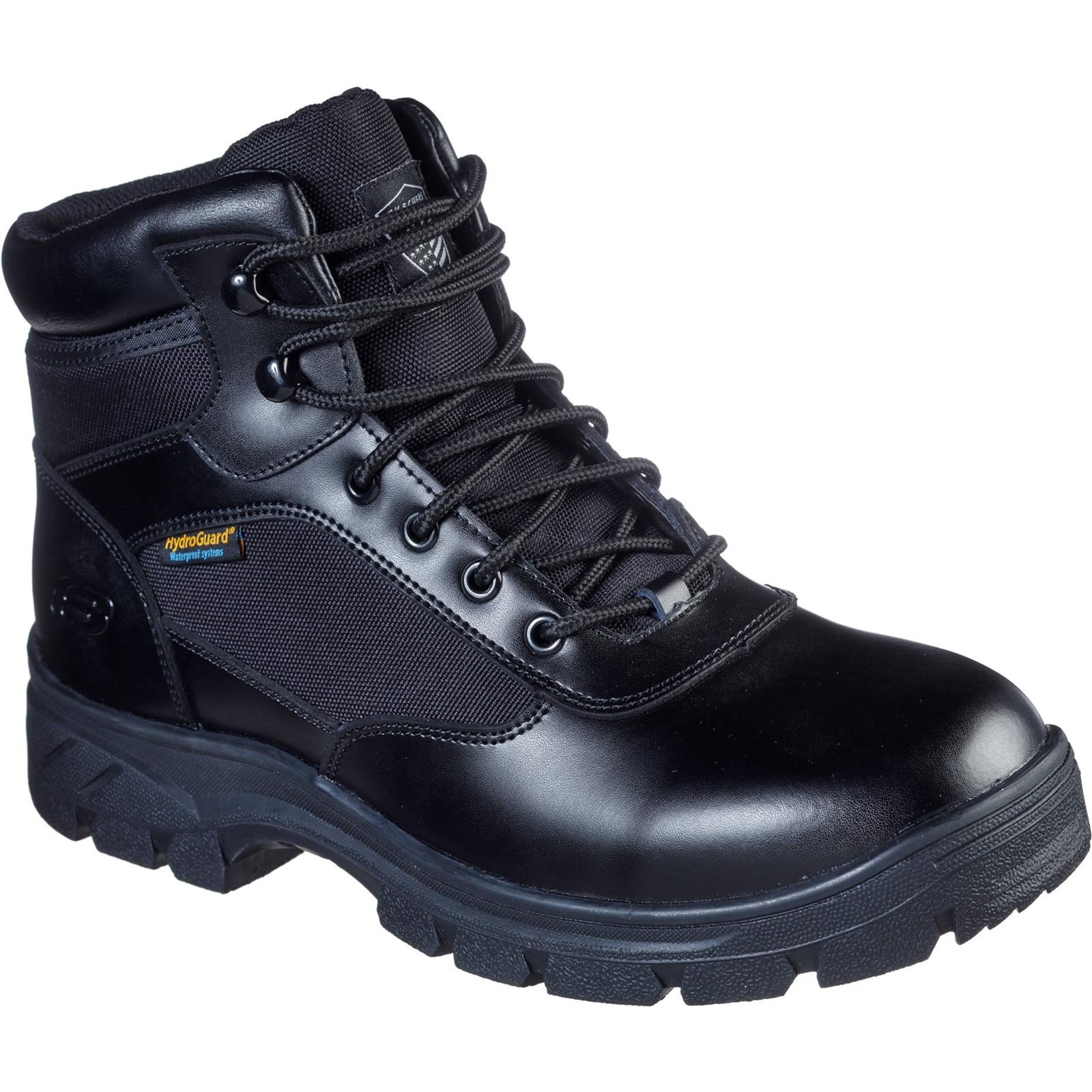 Skechers Workwear Wascana Benen Waterproof Tactical Boot - Black