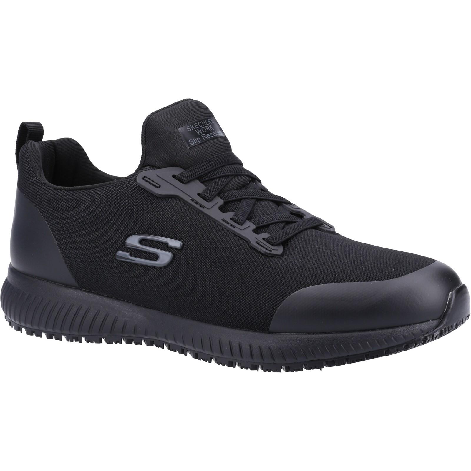 Skechers Workwear Skechers Workwear Squad SR Myton Occupational Shoe - Black in Black