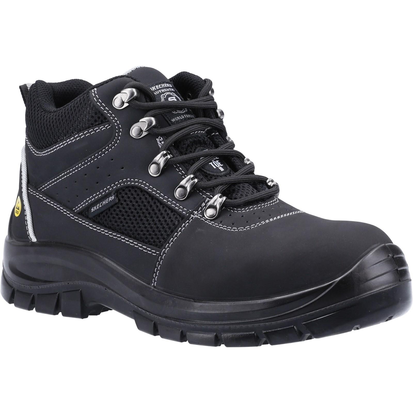 Skechers Workwear Skechers Workwear Trophus Letic Safety Boot - Black in Black