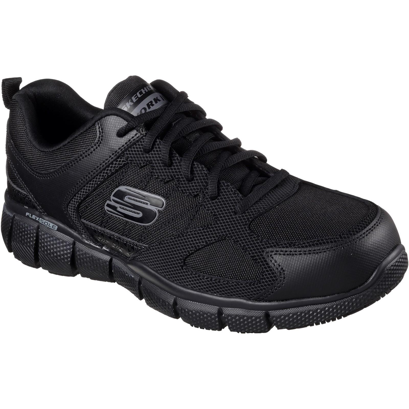 Skechers Workwear Telphin Sanphet SR Occupational Shoe - Black