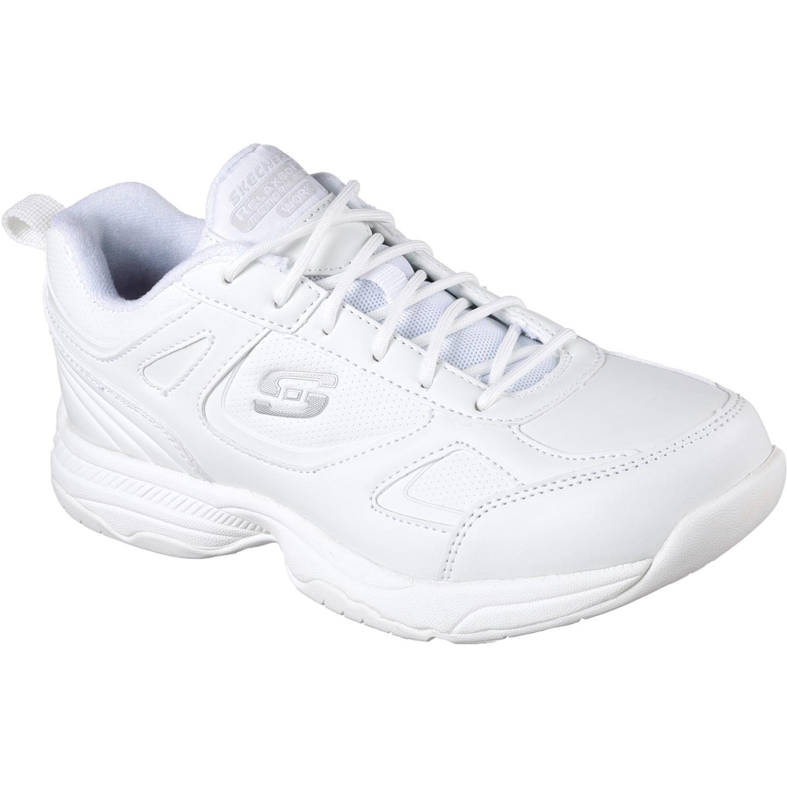 Skechers Workwear Work Relaxed Fit: Dighton - Bricelyn SR Safety Shoe - White