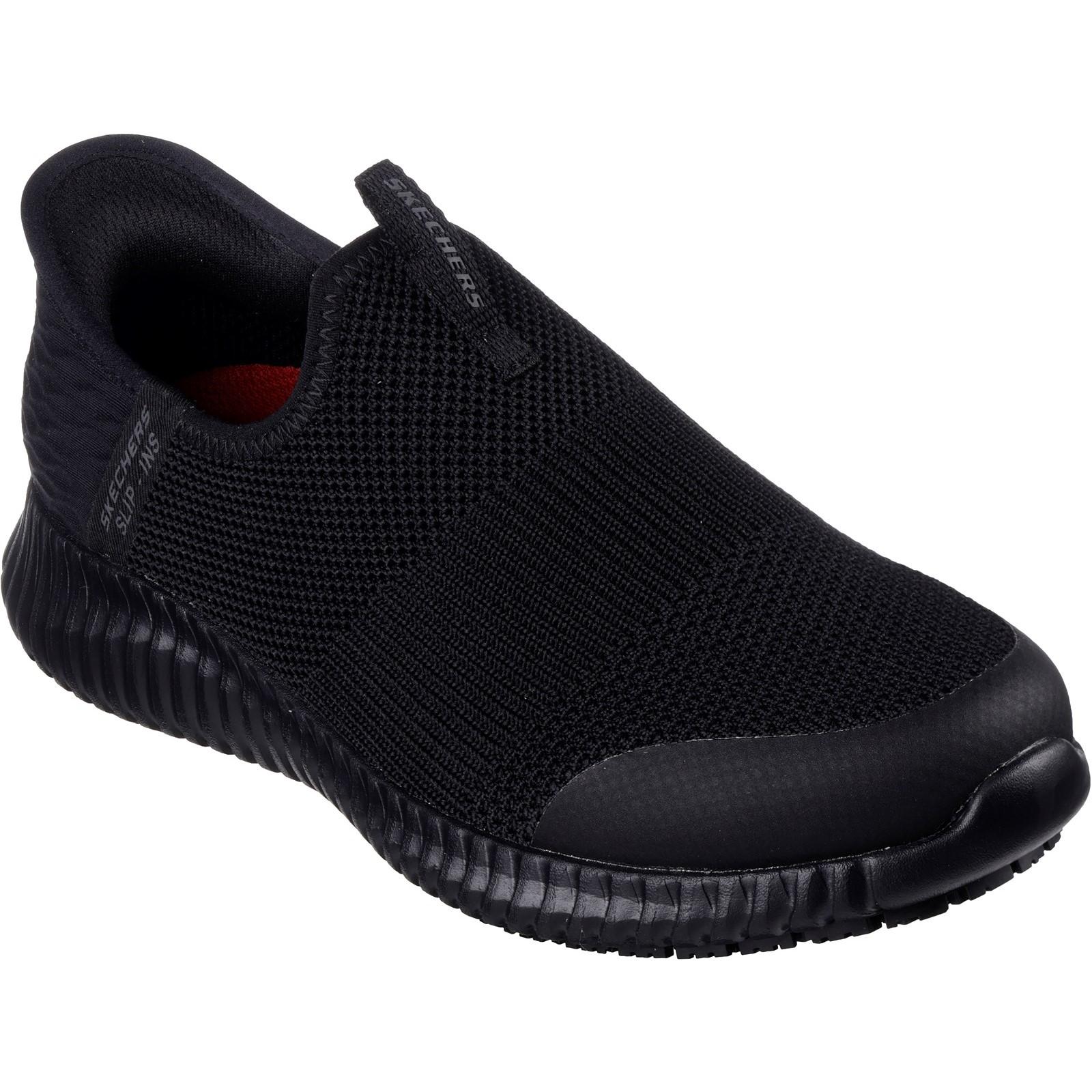 Skechers Workwear Cessnock - Gwynedd Occupational Shoe - Black in Black