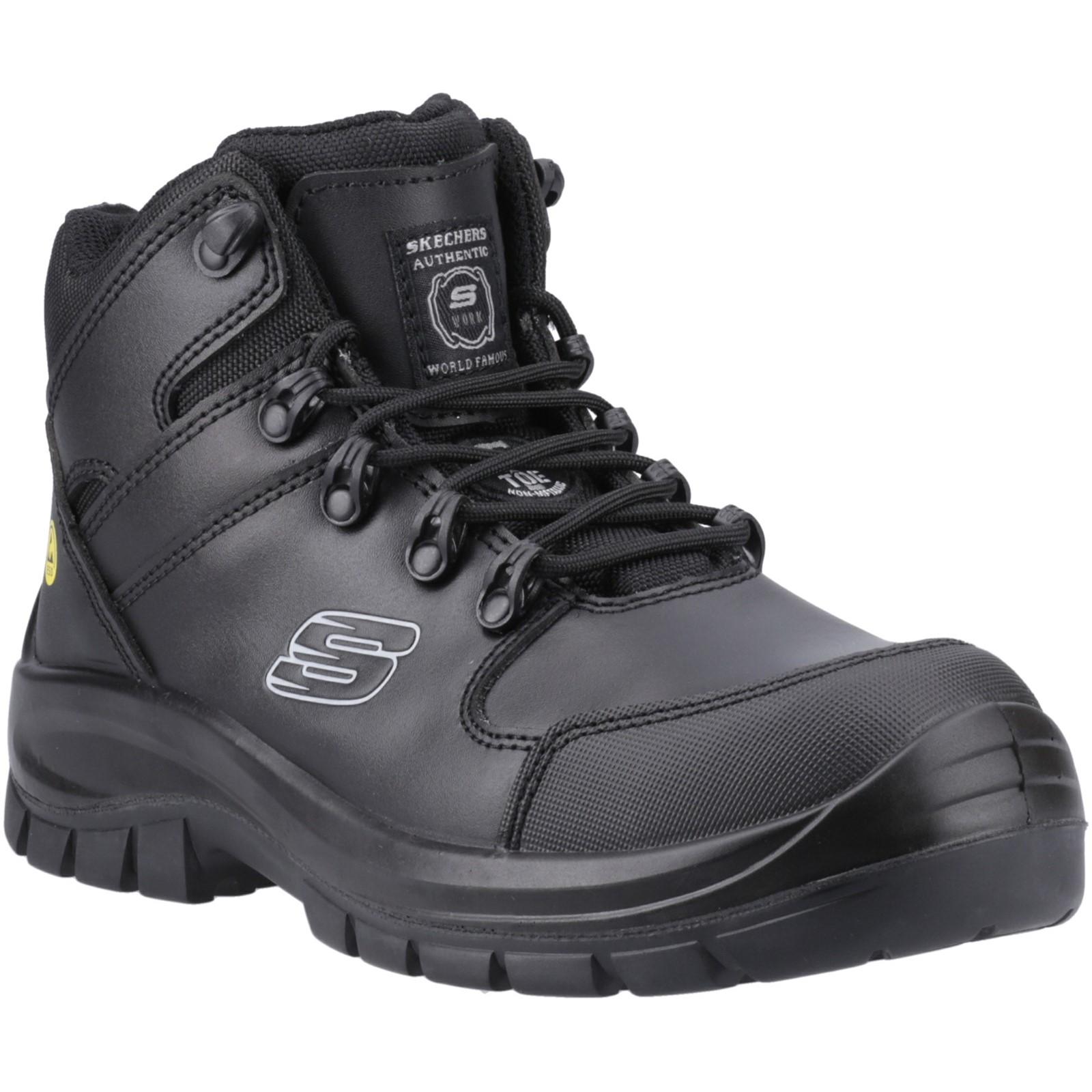 Skechers Workwear Trophus Kilram Safety Boot - Black in Black