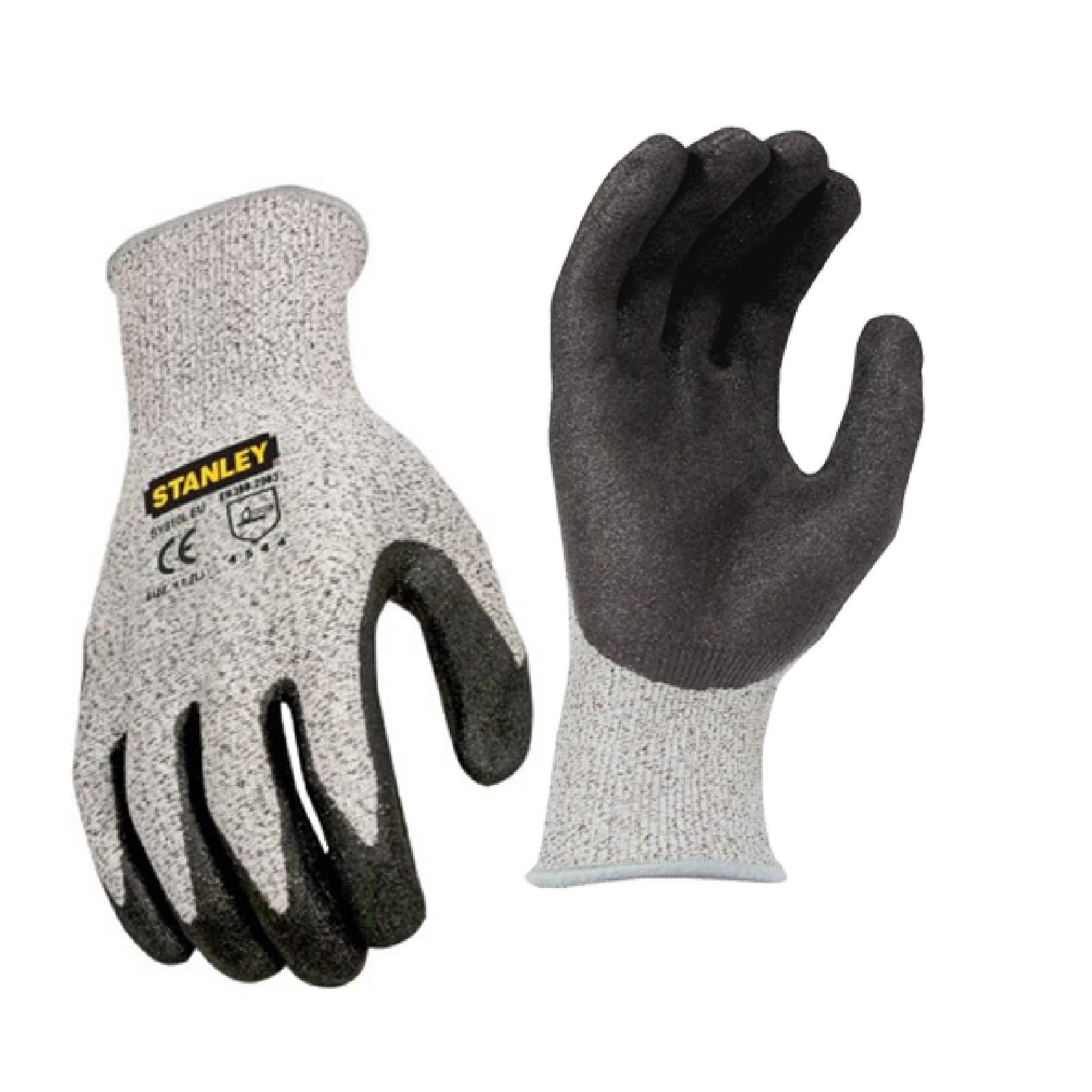 Stanley SY810L Level 5 Gripper Glove - Multicoloured - 12 Pairs