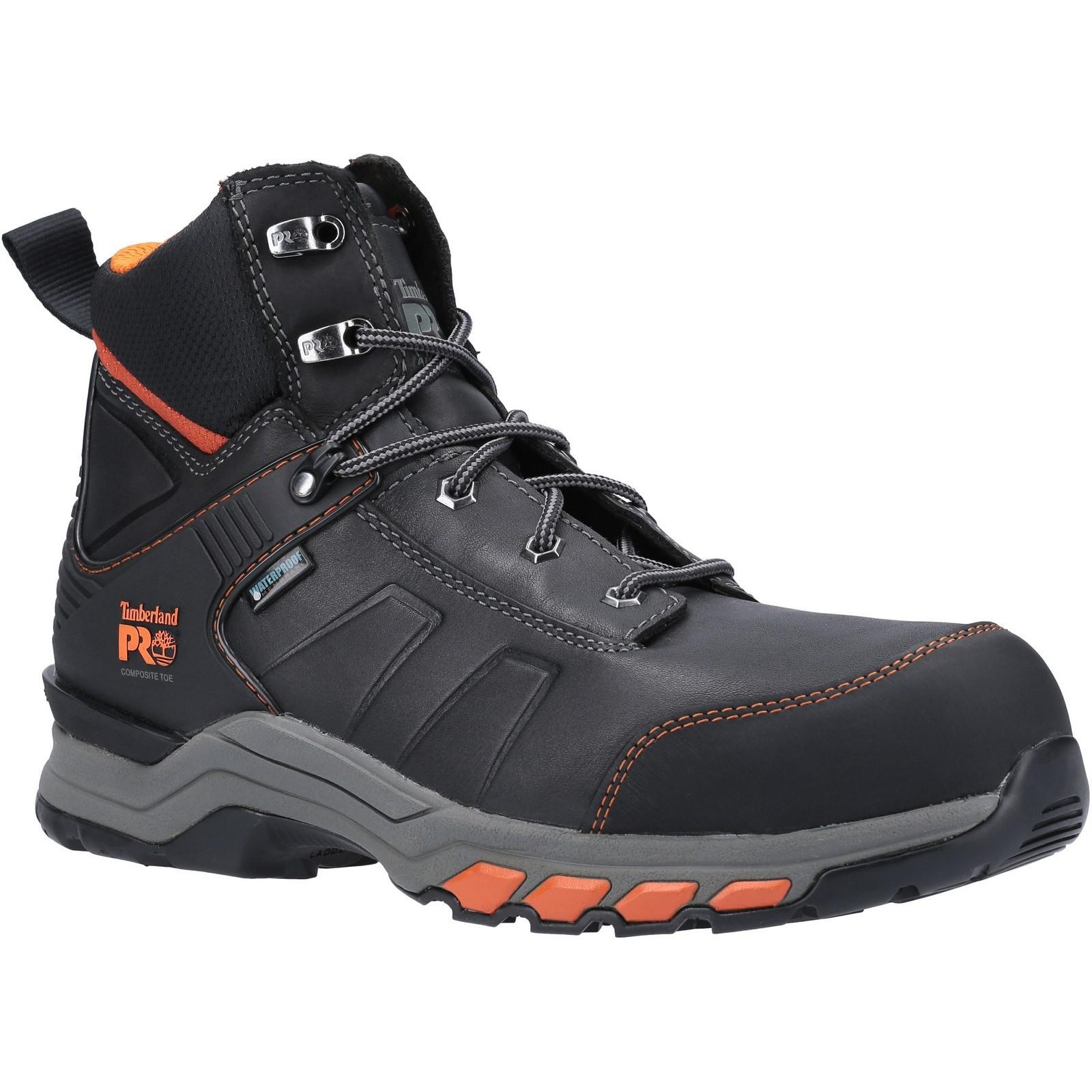 Timberland Pro Timberland Pro Hypercharge Composite Safety Toe Work Boot - Black/Orange in Black/Orange