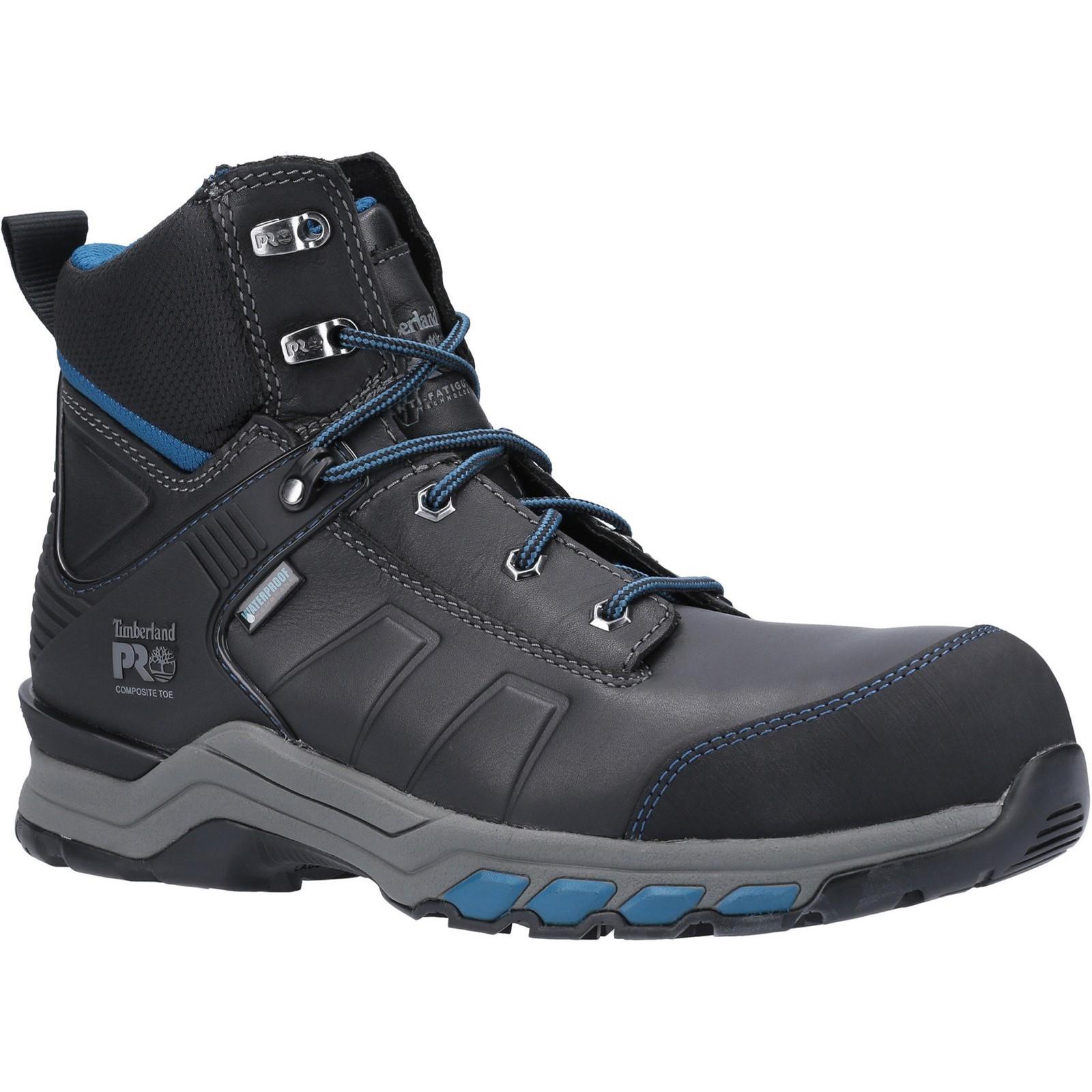 Timberland Pro Hypercharge Composite Safety Toe Work Boot - Black/Teal in Black/Teal