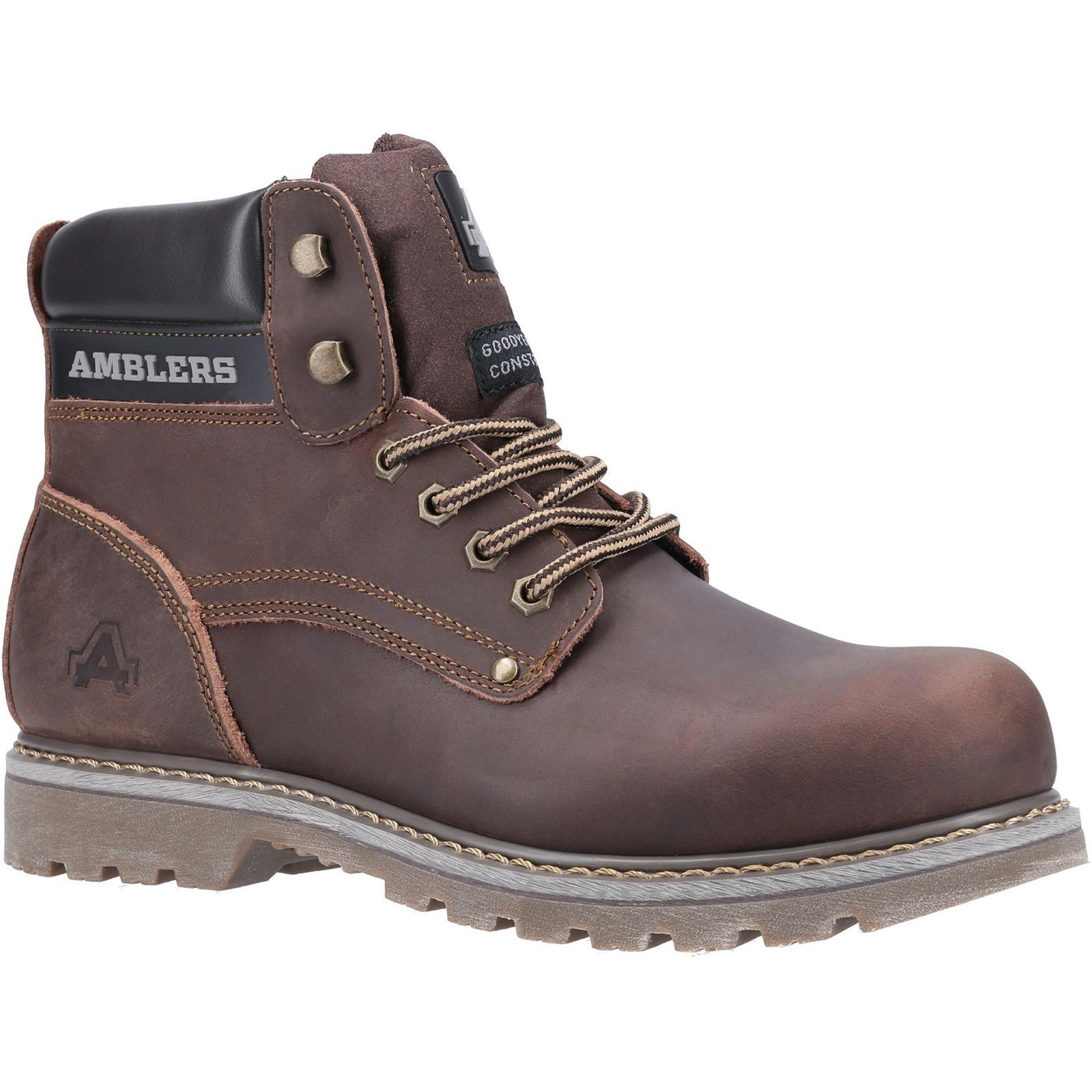 Amblers Dorking Casual Boot - Brown Crazy Horse in Brown Crazy Horse