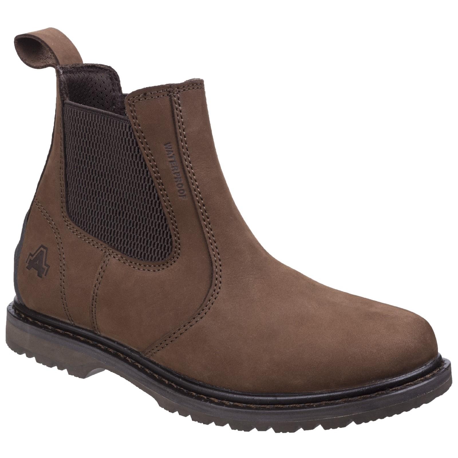 Amblers Aldingham Dealer Boot - Brown in Brown
