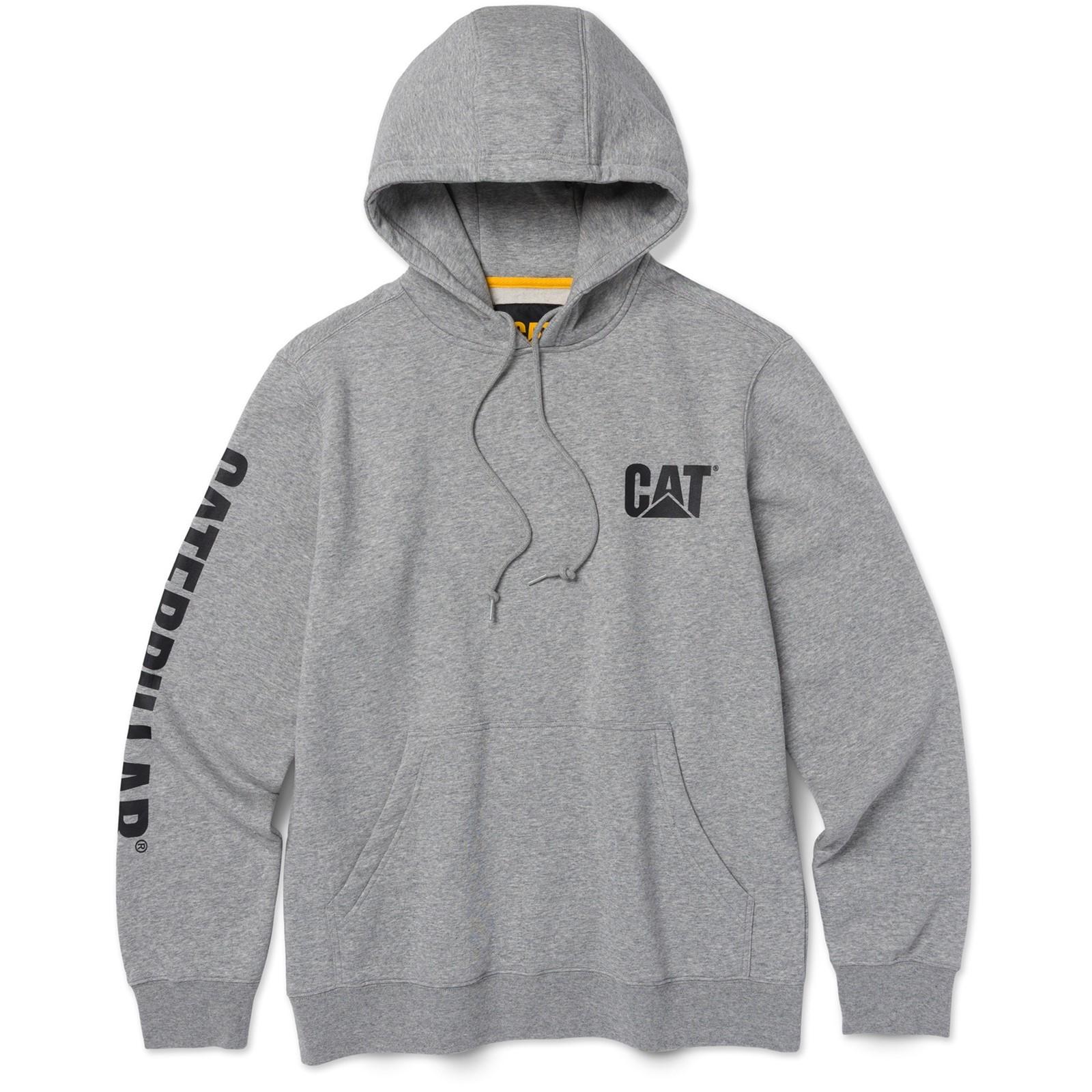 Caterpillar 1050044 Trademark Hoodie - Dark Heather Grey in Dark Heather Grey