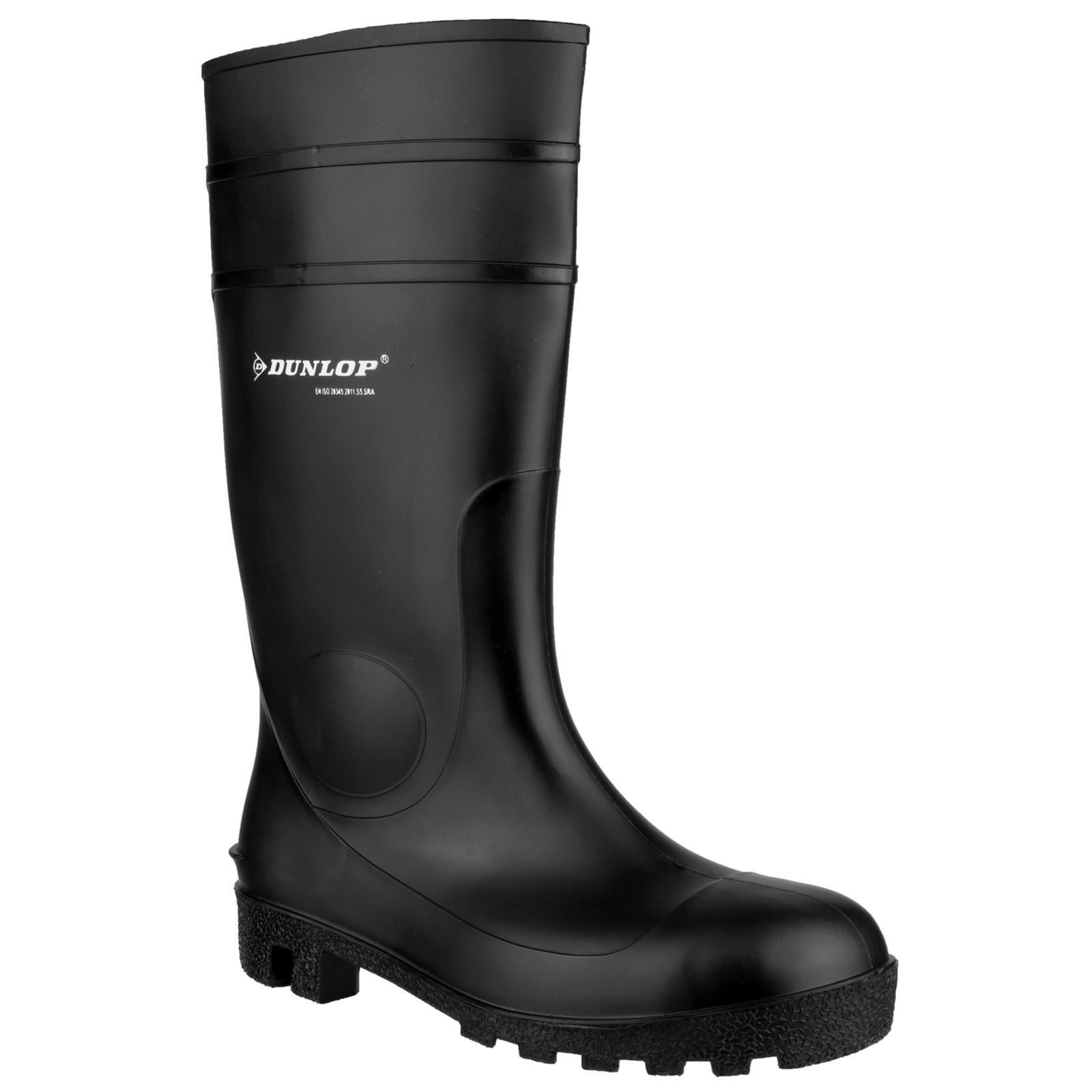 Dunlop Protomastor Full Safety Wellington - Black