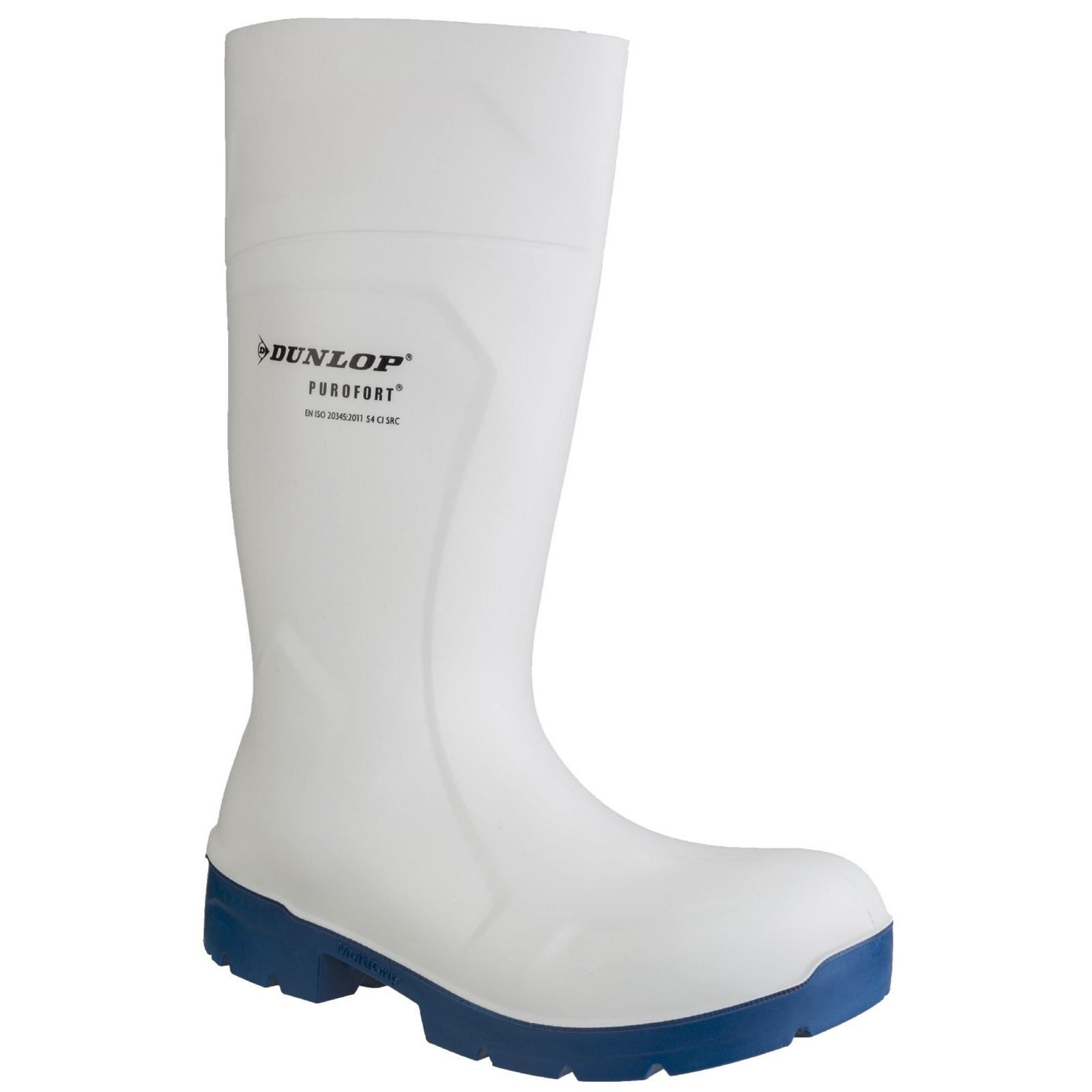 Dunlop Food Pro Multigrip Safety Wellington - White in White