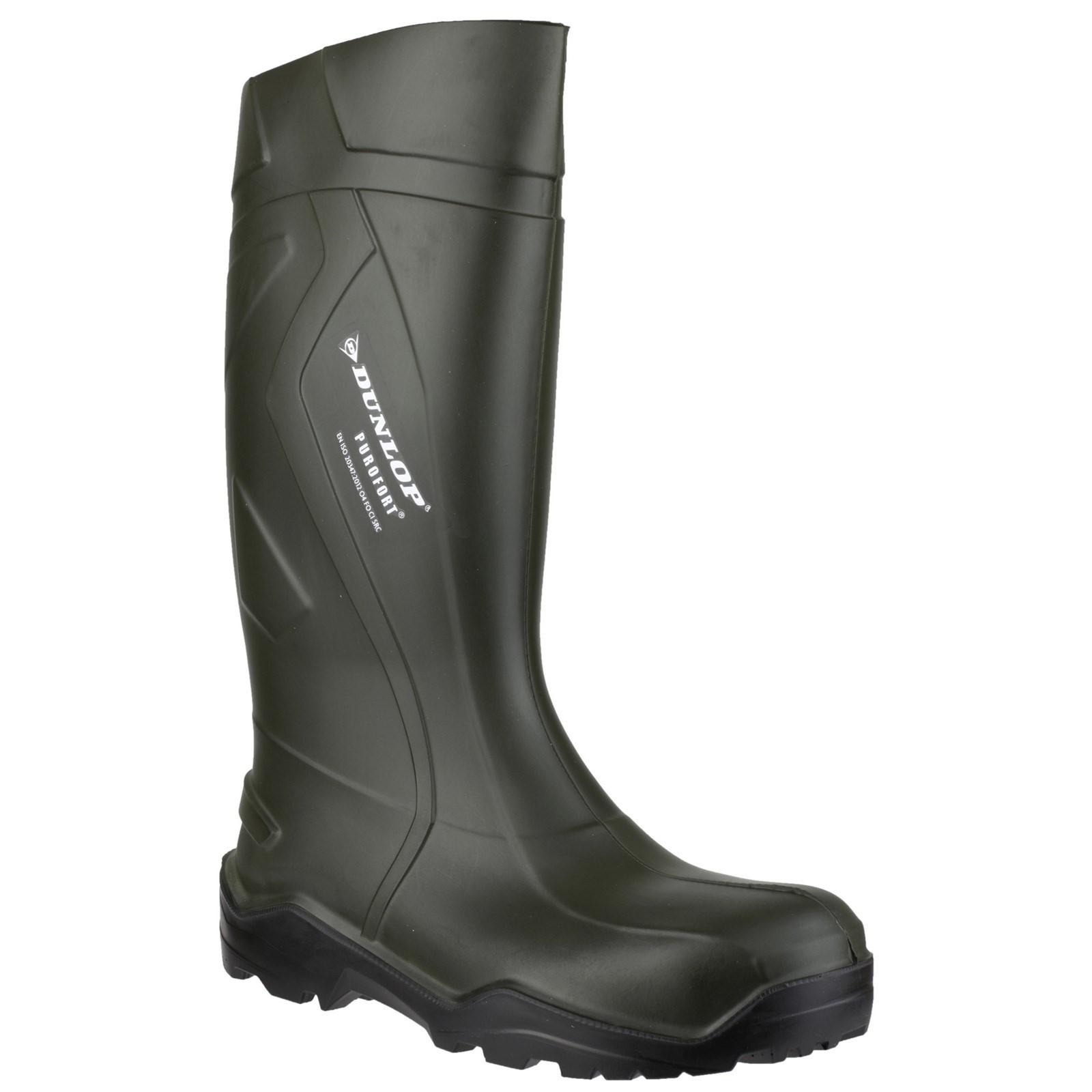 Dunlop Purofort+ Wellington - Green in Green