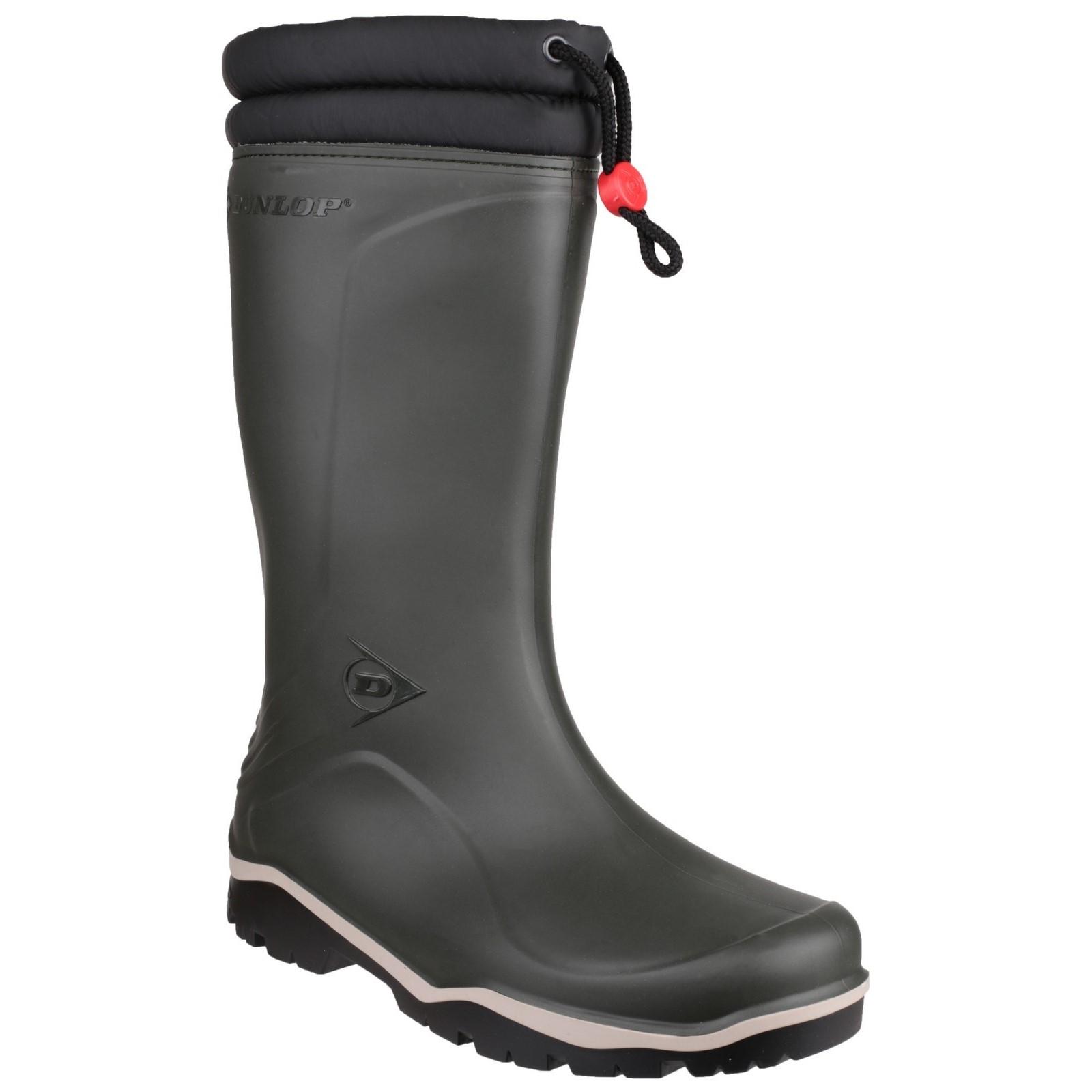 Dunlop Blizzard Wellington - Green in Green