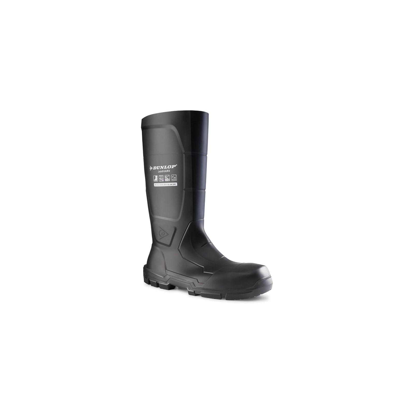 Dunlop JobGUARD Full Safety Wellington - Black in Black