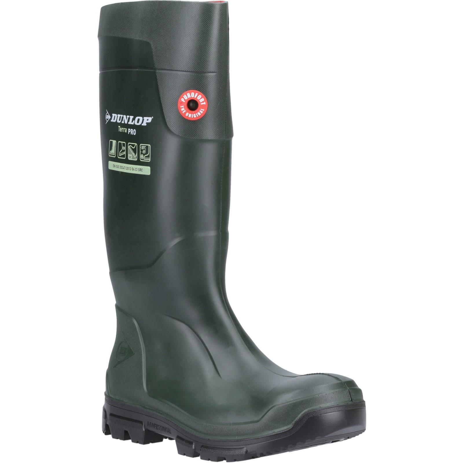 Dunlop TerraPro Wellington - Green in Green