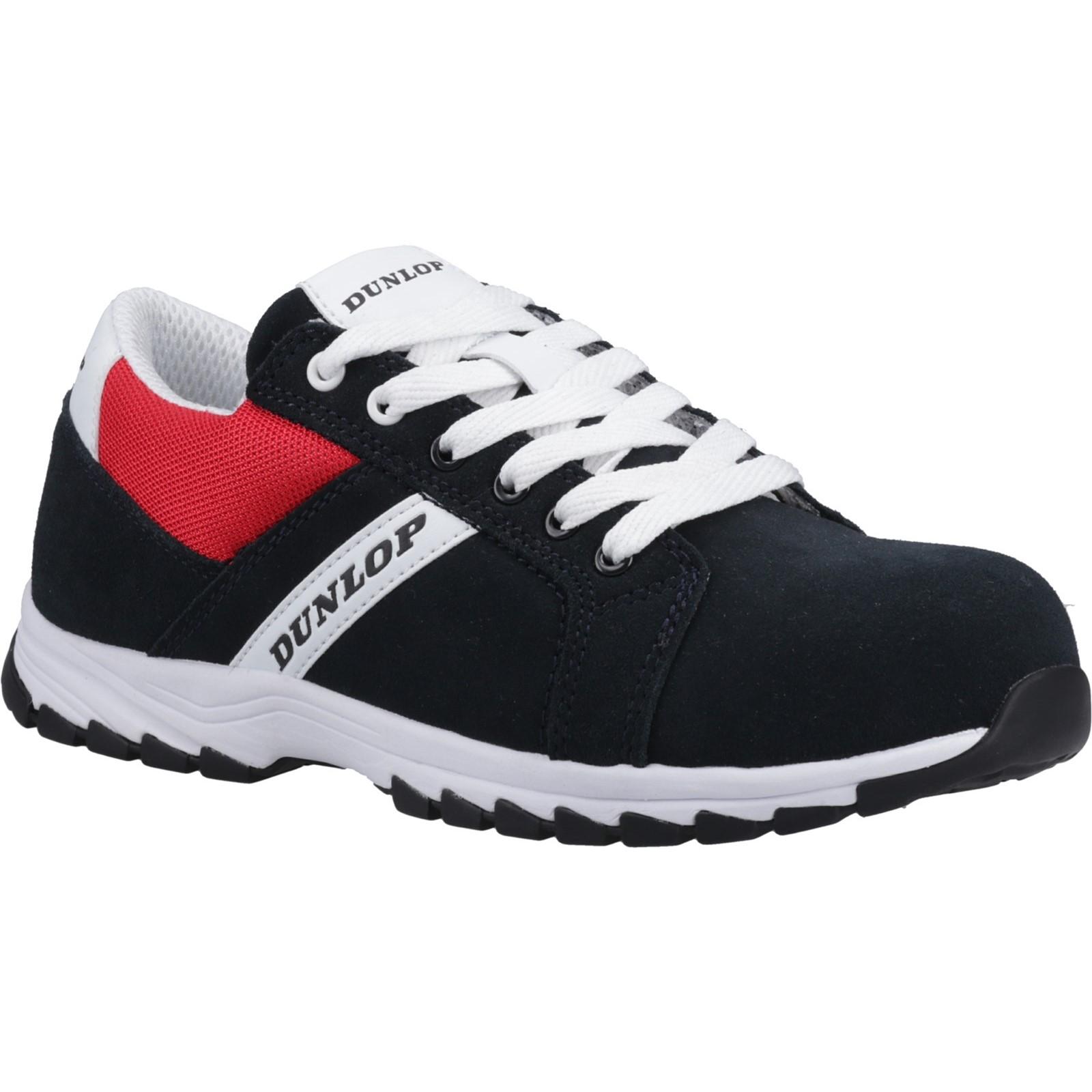 Dunlop Street Response Safety Shoes - Dark Blue/Red/White in Dark Blue/Red/White