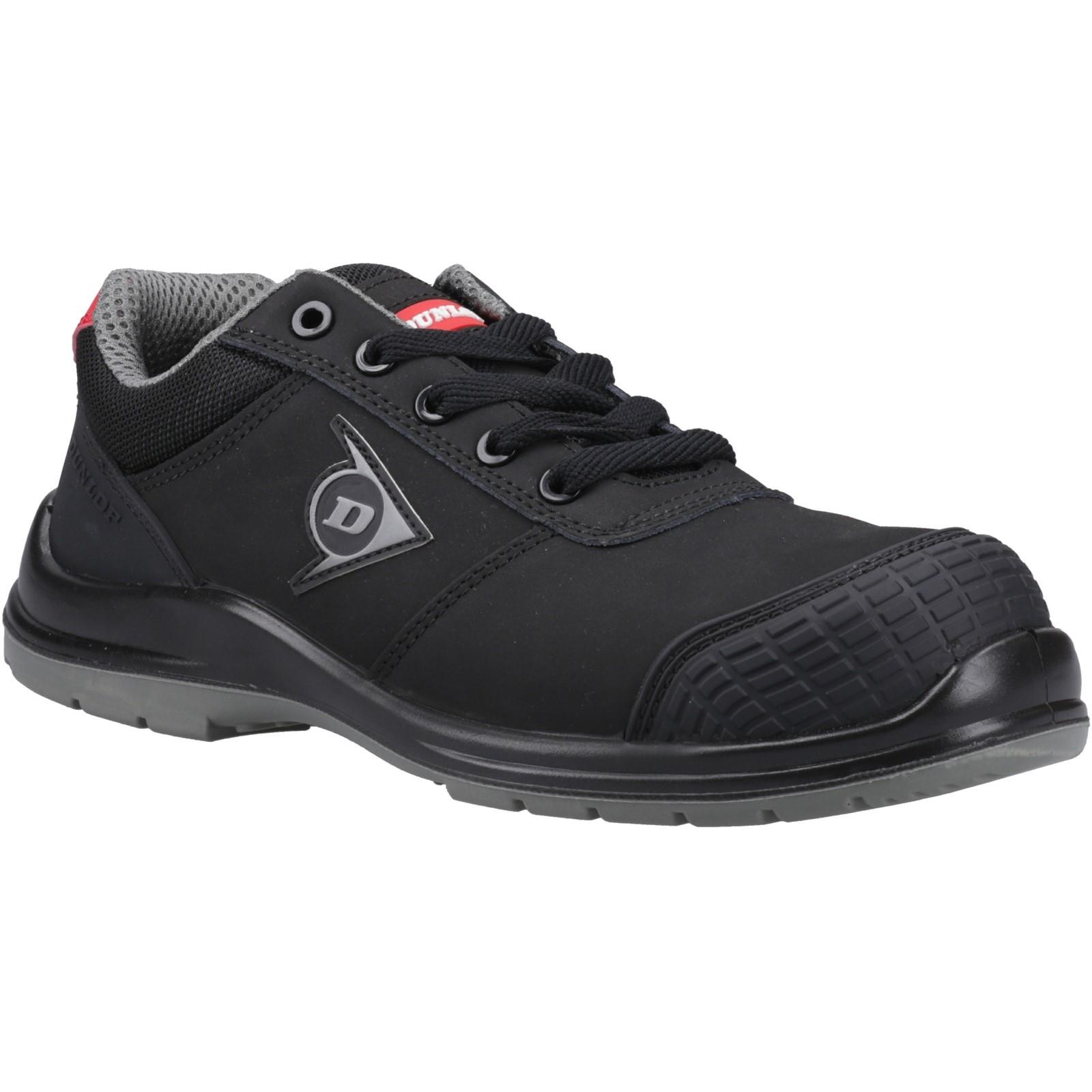 Dunlop First One Adv-Evo Low Safety Shoes - Black/Red in Black/Red