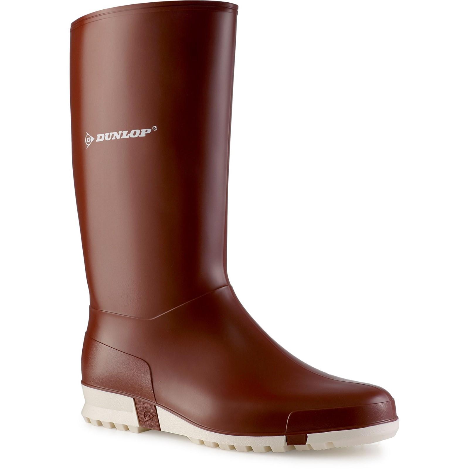Dunlop Sport Wellington - Burgundy/White