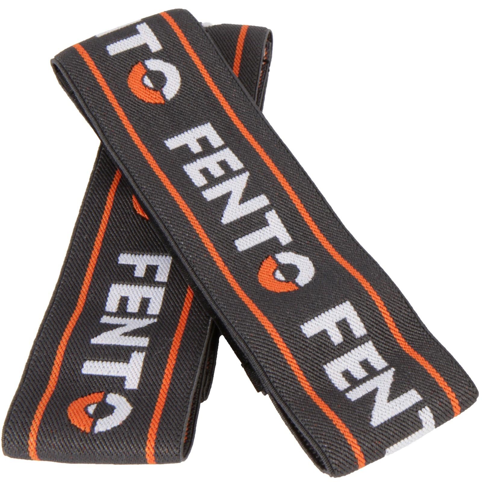 Fento Home Elastic Straps - Black/Orange