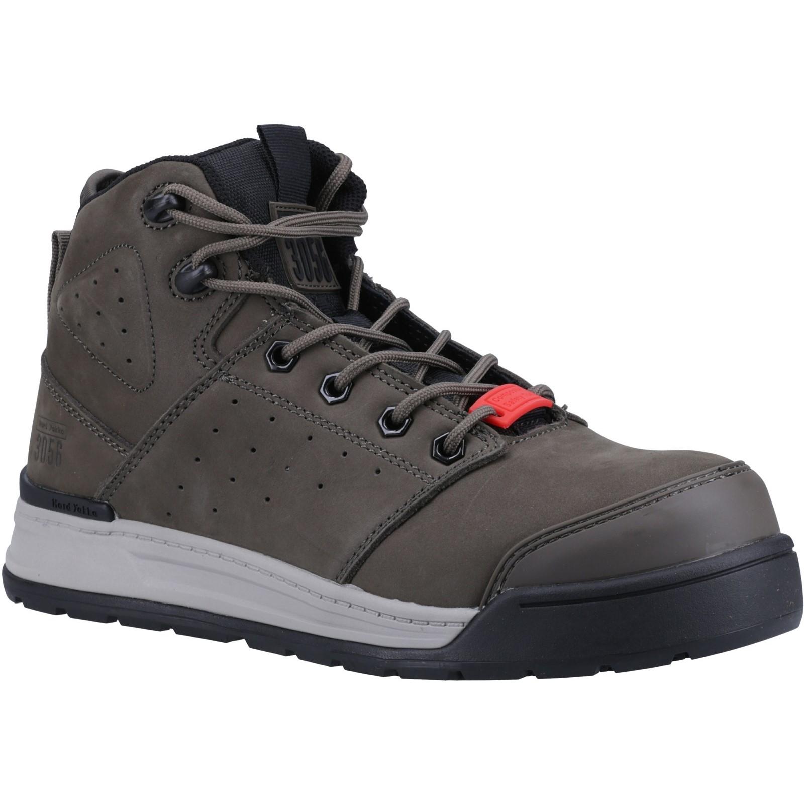 Hard Yakka 3056 Lace Zip Safety Boot - Cedar in Cedar