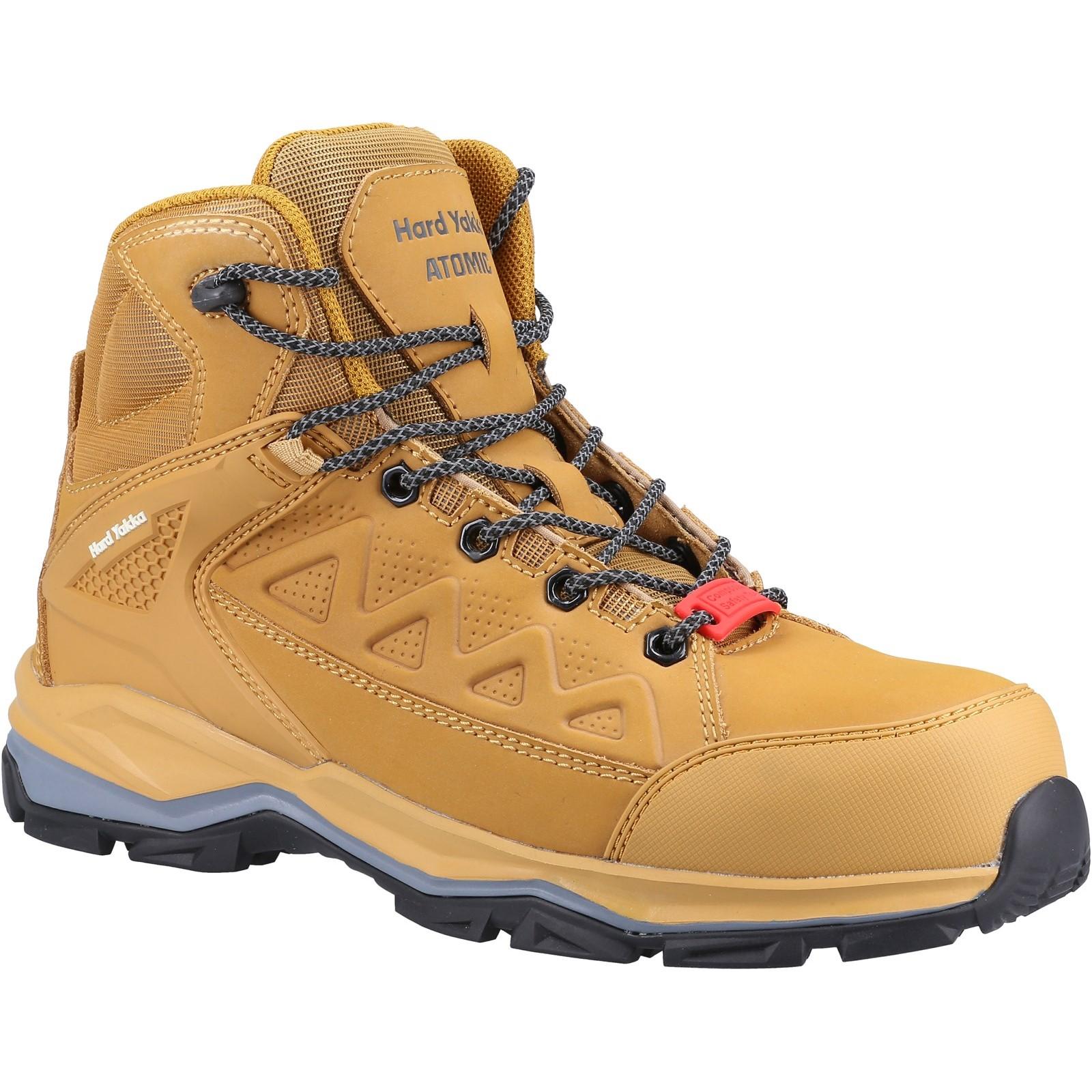 Hard Yakka Atomic PR Hybrid Side Zip Safety Boot - Wheat in Wheat