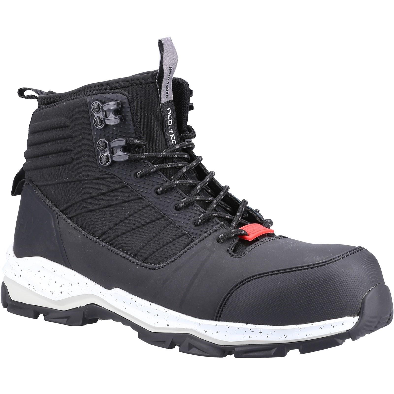 Hard Yakka Neo 2.0 PR Hybrid Side Zip Safety Boot - Black in Black