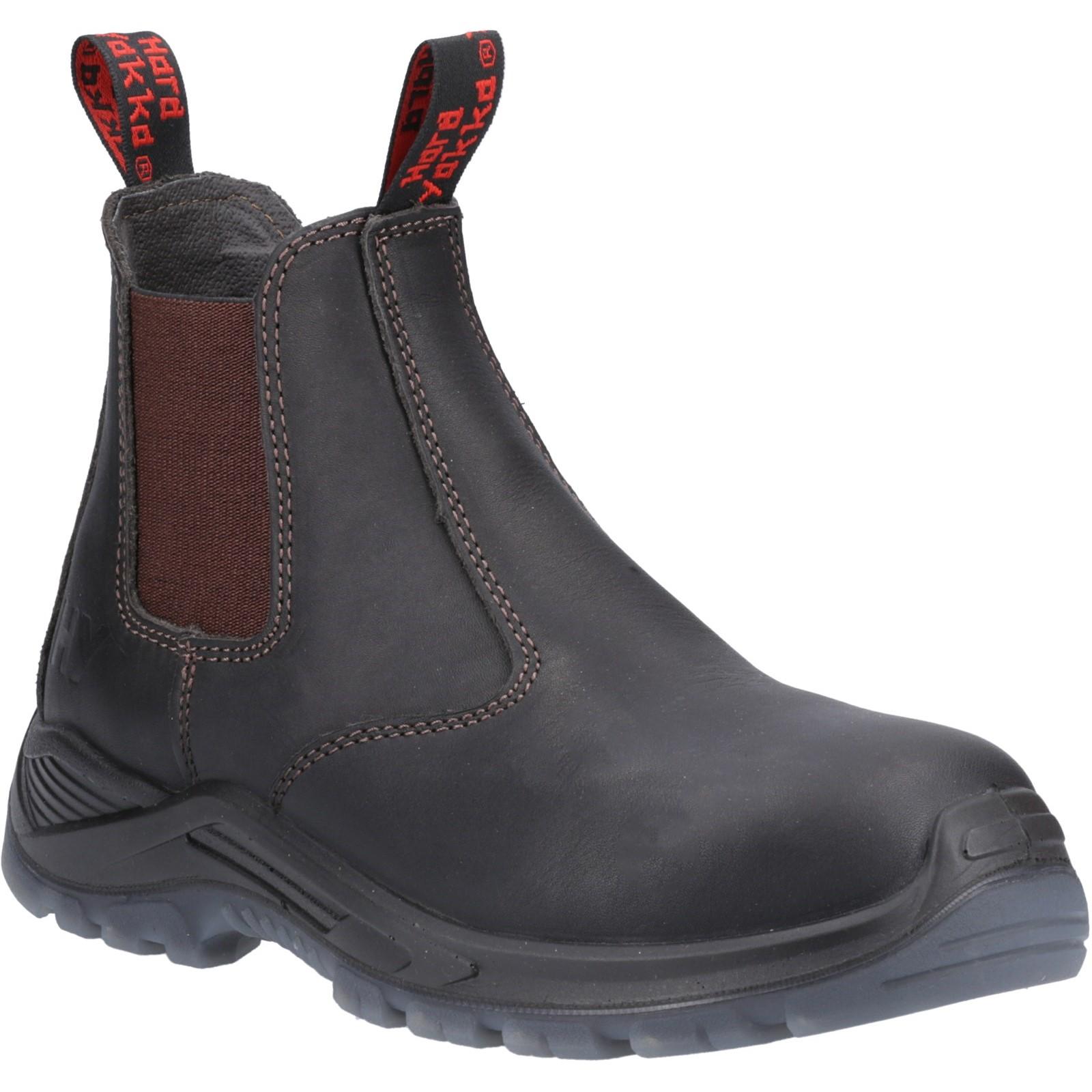 Hard Yakka Banjo Elastic Gusset Safety Dealer - Brown in Brown