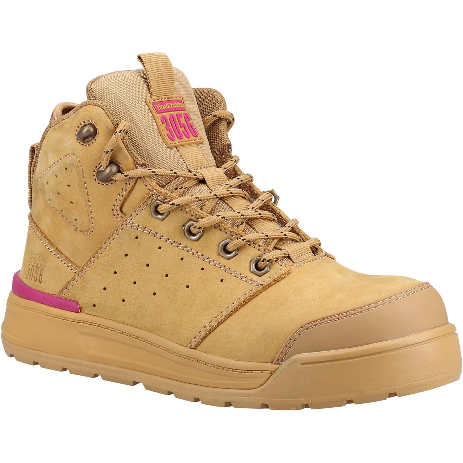 Hard Yakka 3056 PR Side Zip Safety Boot - Wheat in Wheat