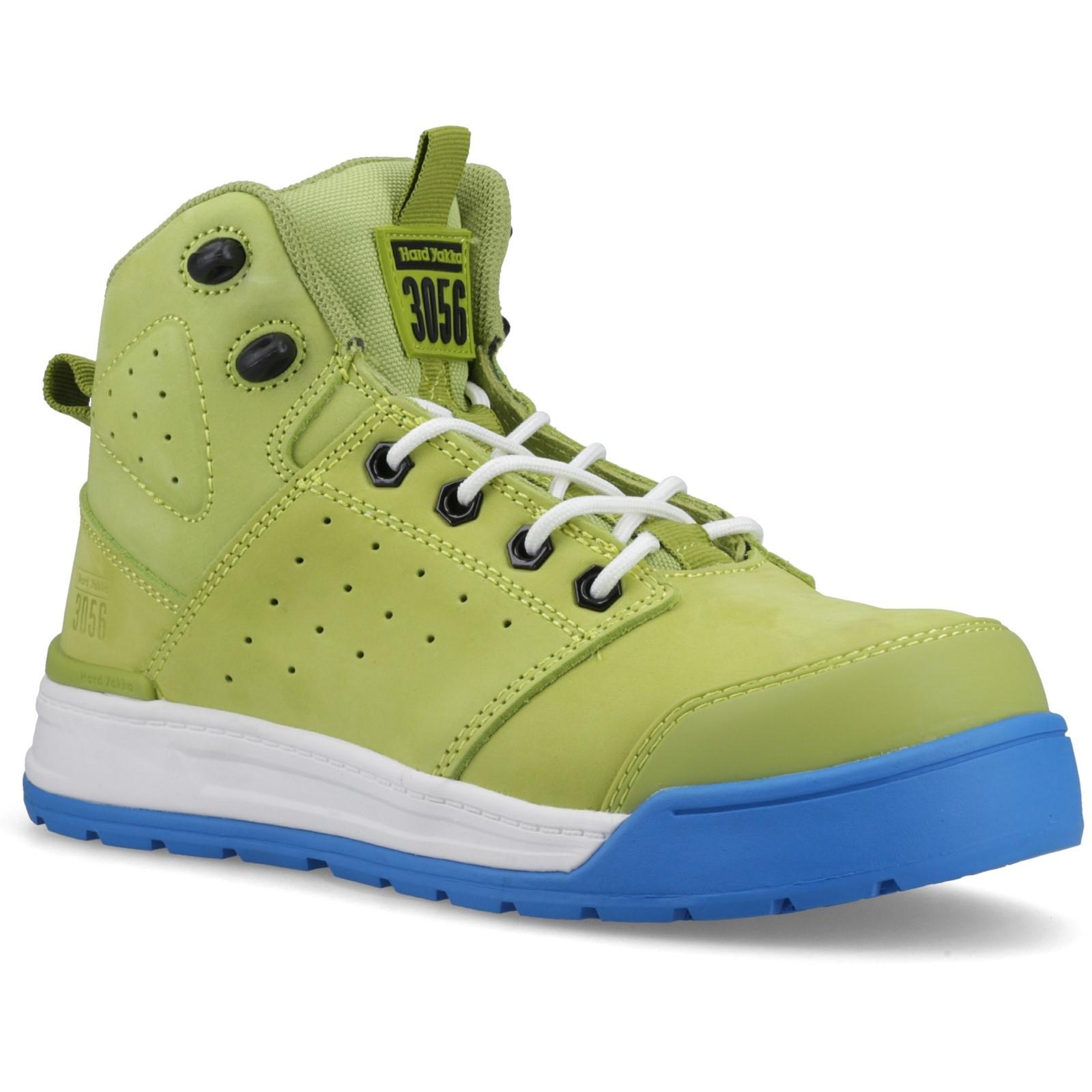 Hard Yakka 3056 PR Side Zip Safety Boot - Wasabi in Wasabi