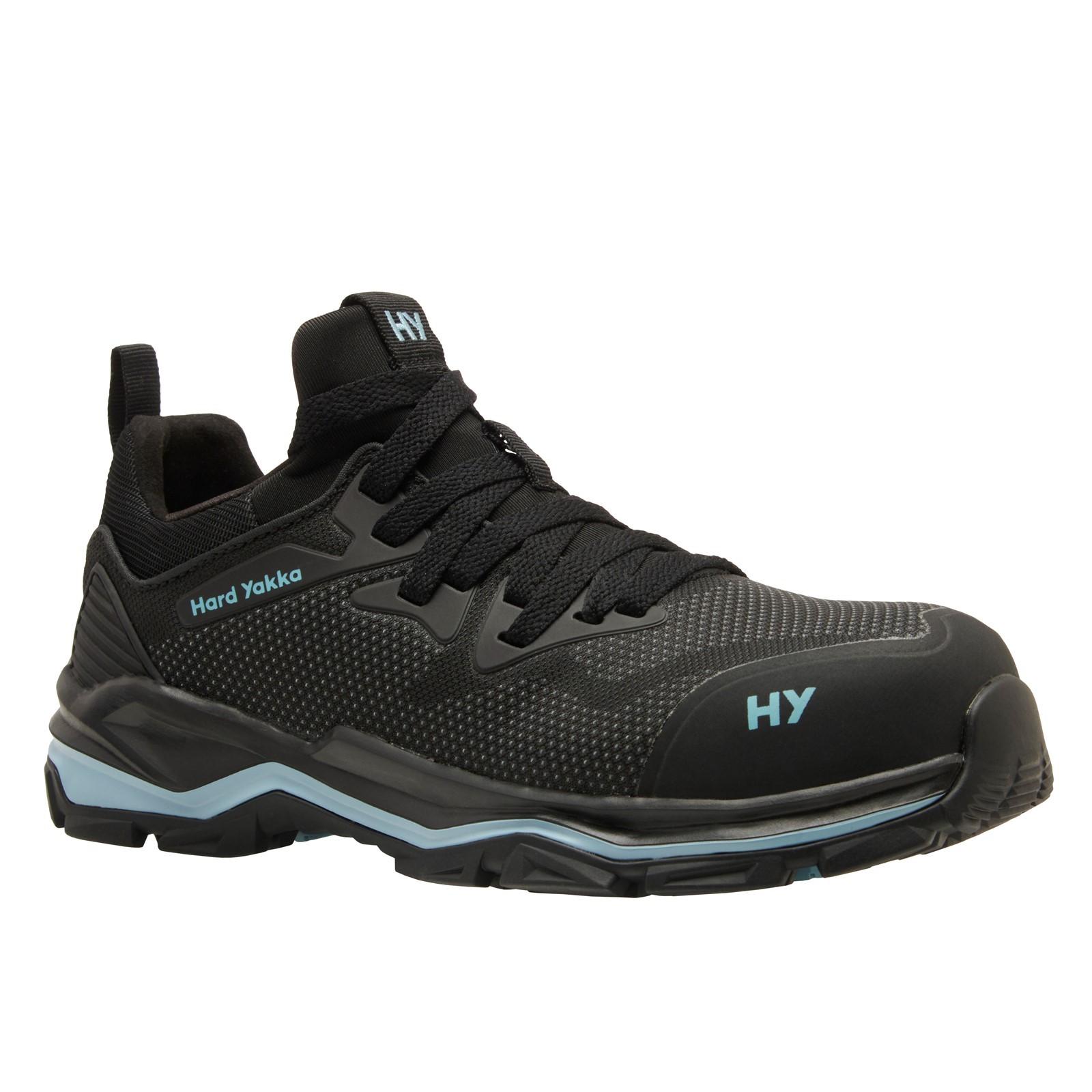 Hard Yakka Icon Safety Trainers - Black/Blue in Black/Blue