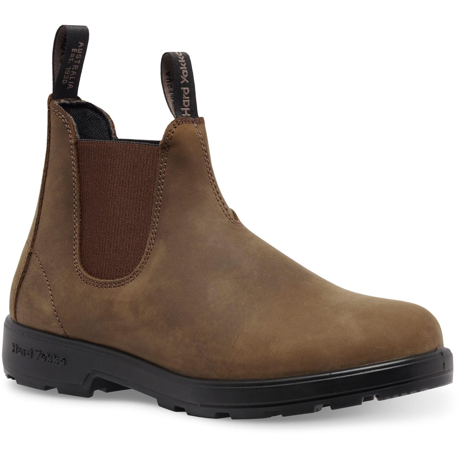 Hard Yakka Brunswick Nubuck Boots - Saddle Brown Nubuck in Saddle Brown Nubuck